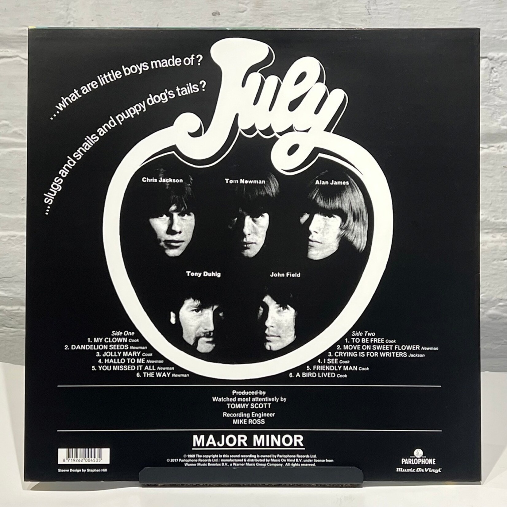 [Kollectible Vinyl] July: Self-Titled (2017, Europe, EX) [MAJOR MINOR]