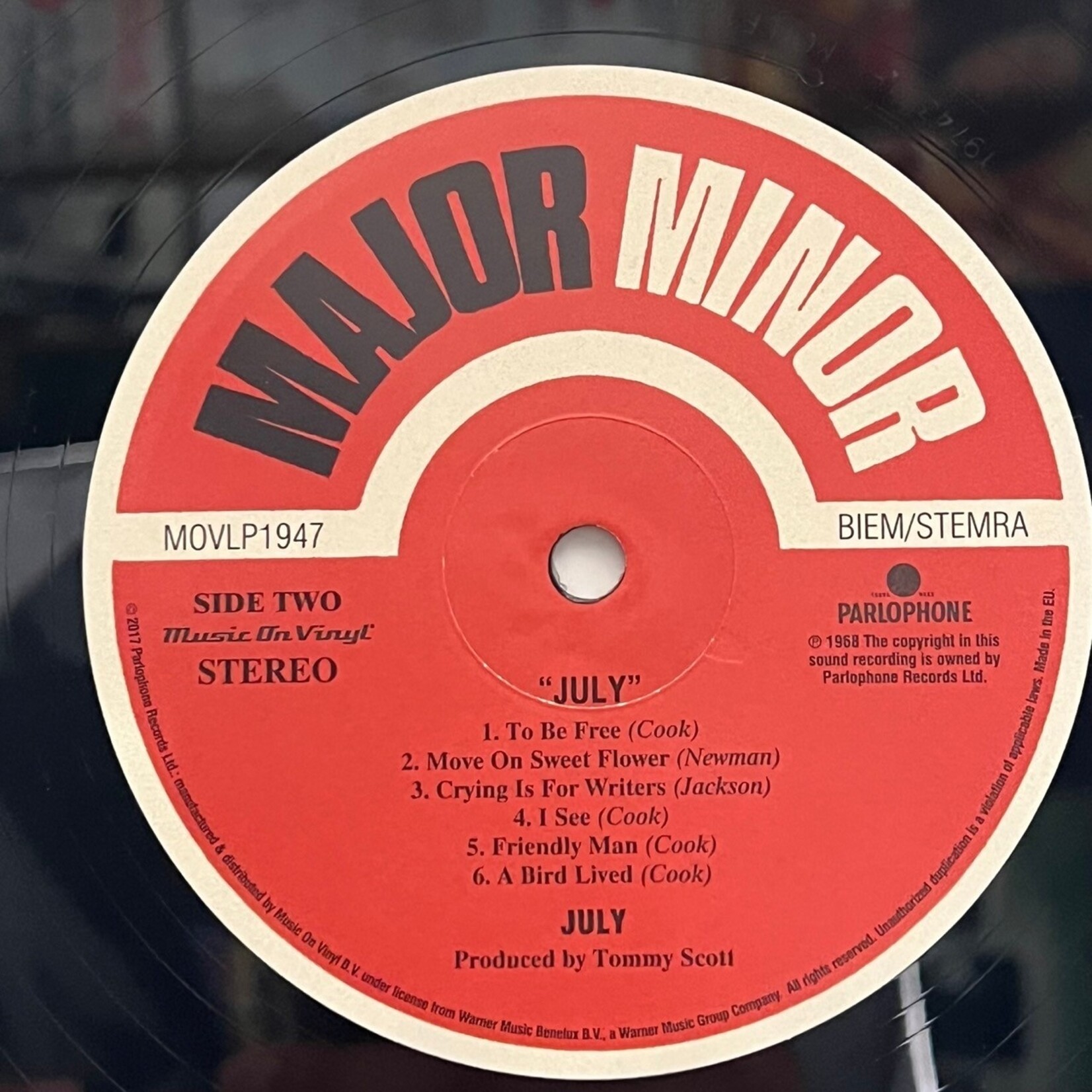 [Kollectible Vinyl] July: Self-Titled (2017, Europe, EX) [MAJOR MINOR]