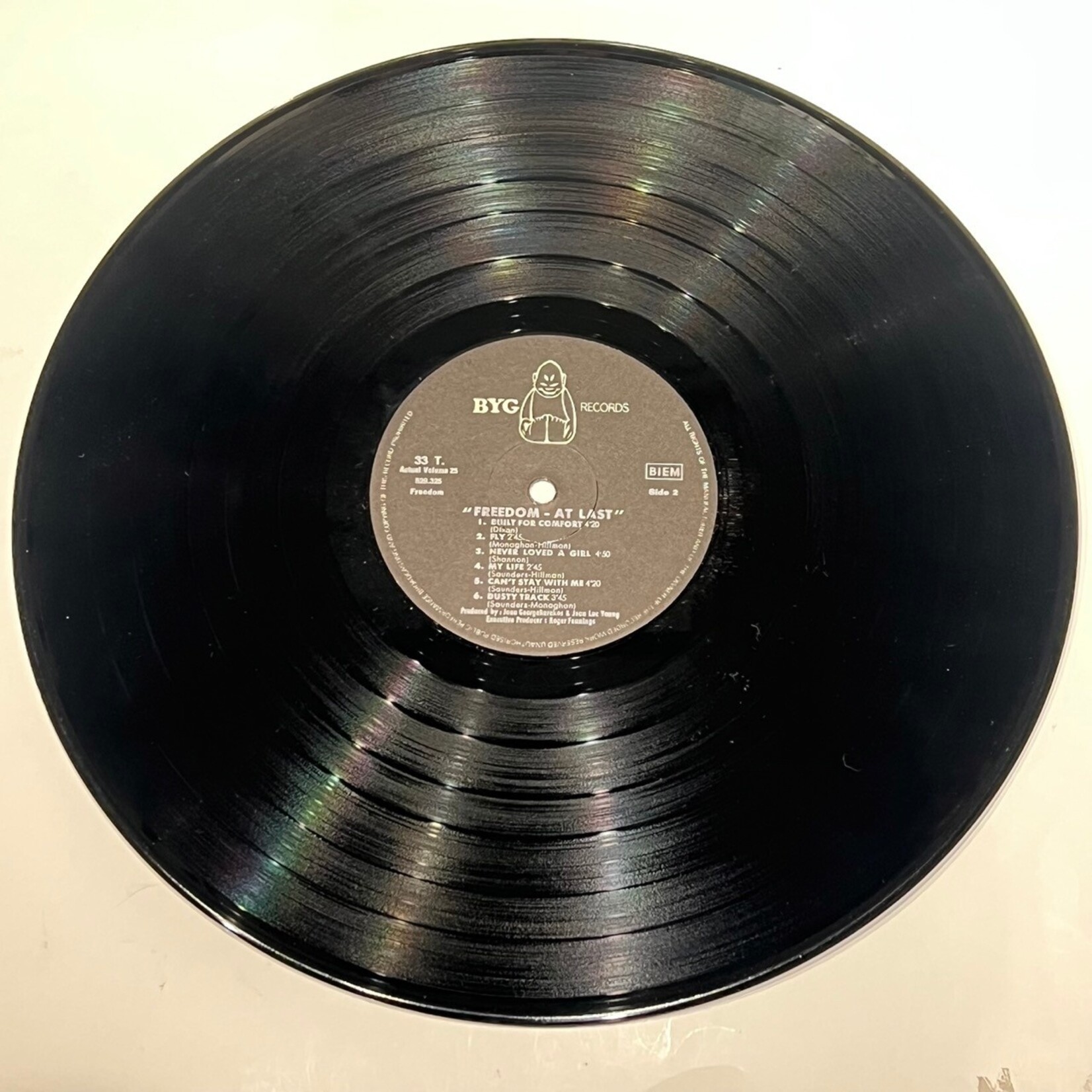 [Kollectible Vinyl] Freedom: Freedom at Last (1970, FRANCE, VG+) [BYG]