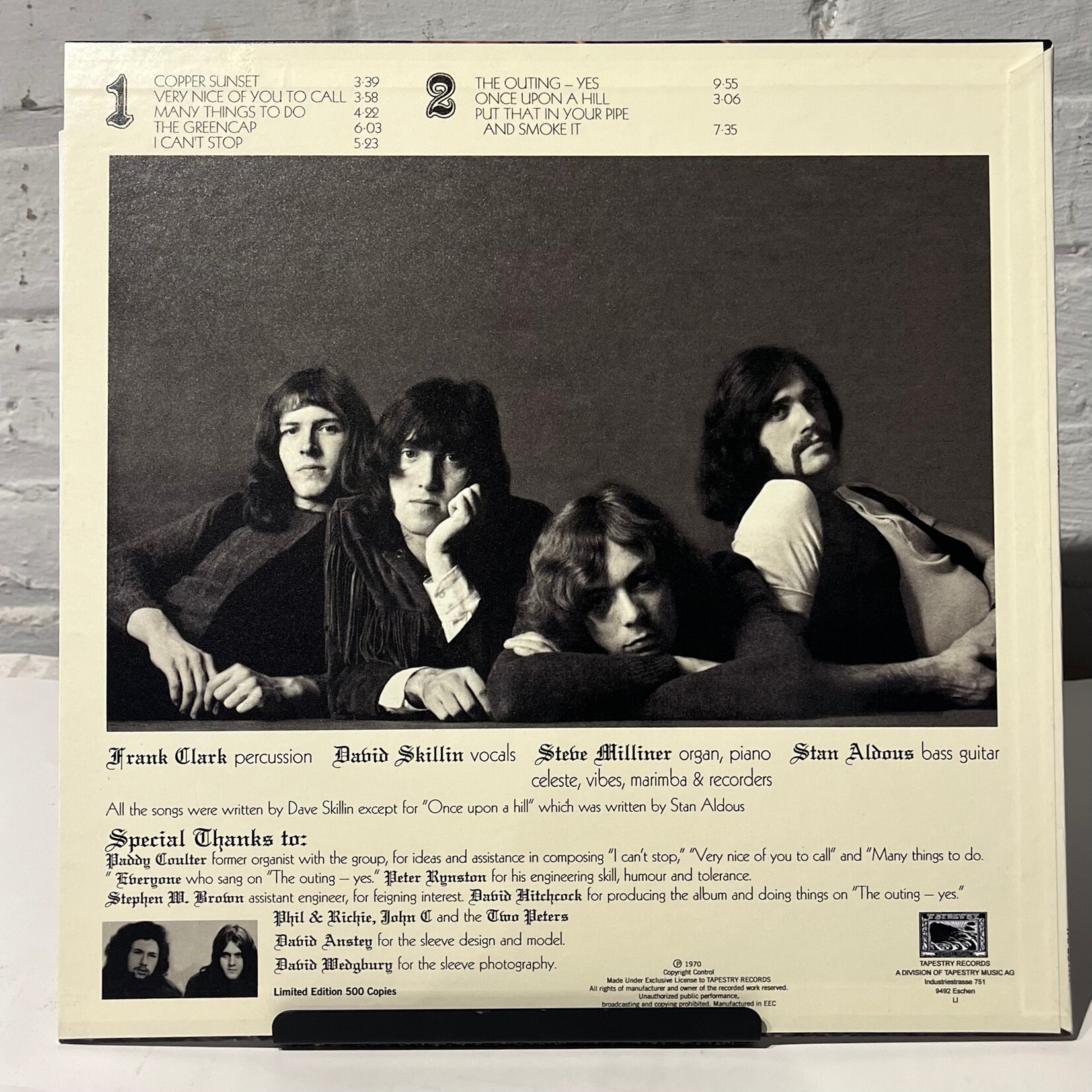 [Kollectible Vinyl] Aardvark: Aardvark (2007, Liechtenstein, VG+) [TAPESTRY]