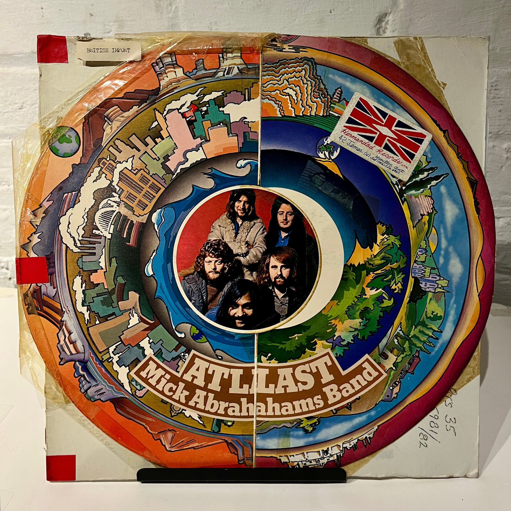 [Kollectible Vinyl] Mick Abrahams Band: At Last (1972, UK, Former CHUM Copy, Disc VG+) [CHRYSALIS]