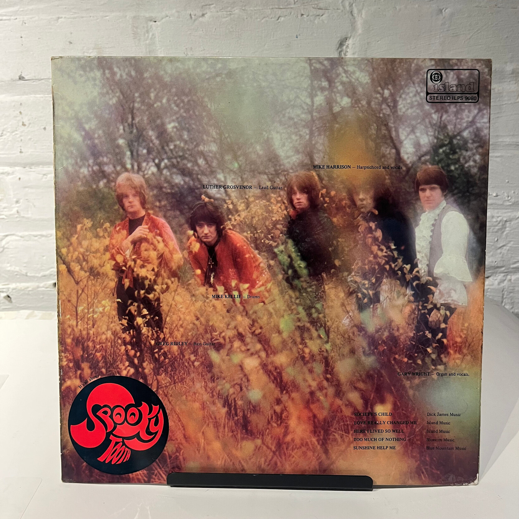 [Kollectible Vinyl] Spooky Tooth: It's All About (1968, UK, Pink Island, VG+) [ISLAND]