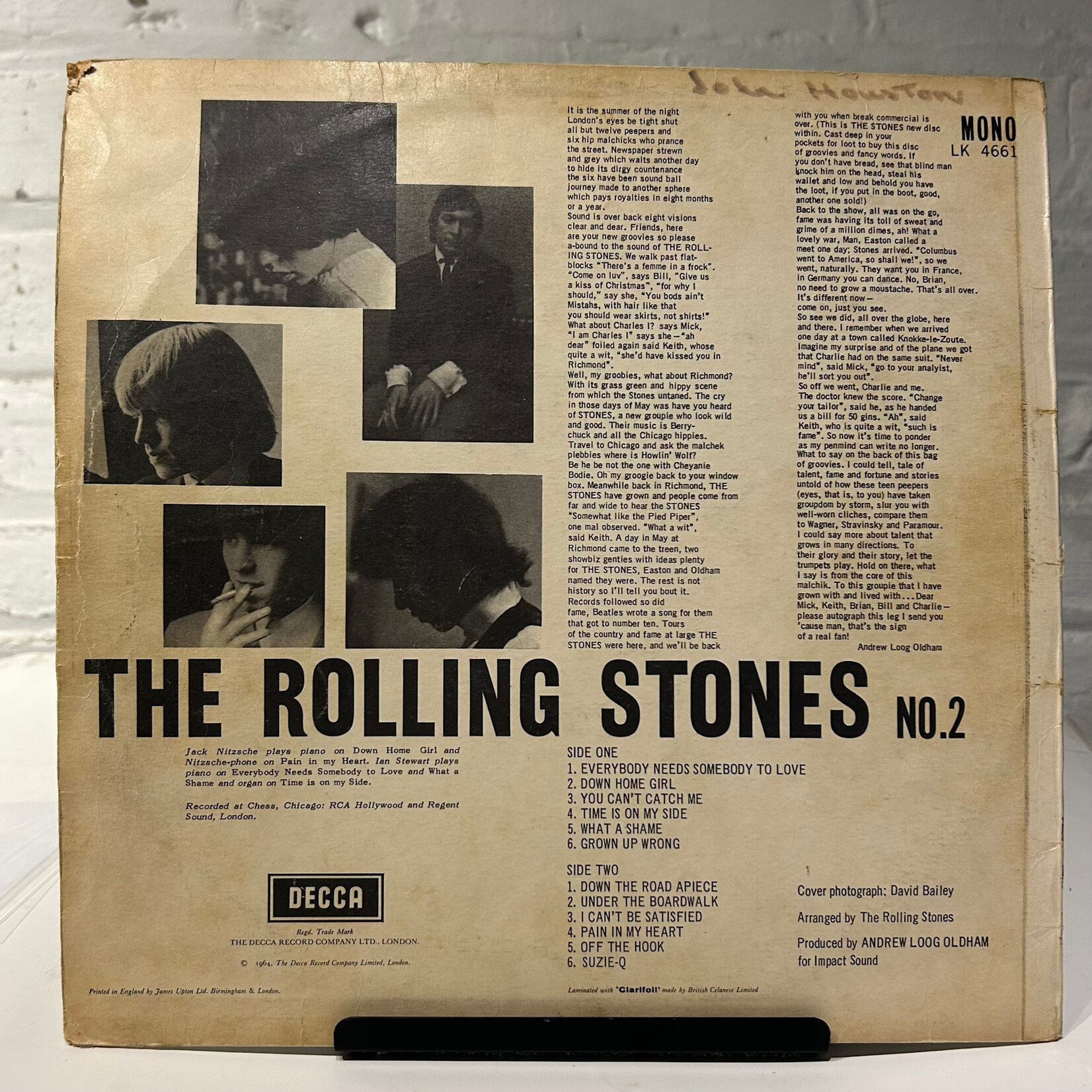 [Kollectible Vinyl] Rolling Stones: No. 2 (1965, UK, Unboxed Decca, Mono, VG) [DECCA]