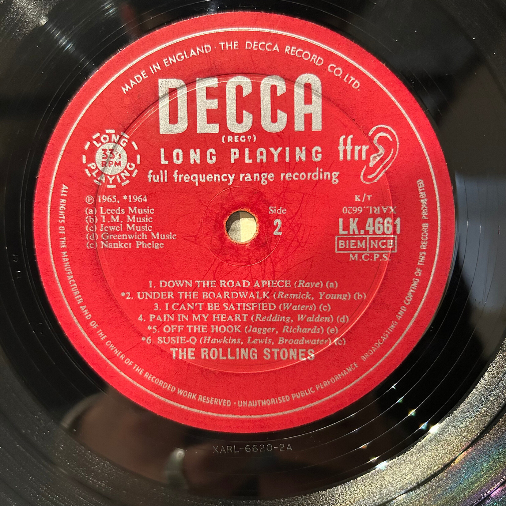 [Kollectible Vinyl] Rolling Stones: No. 2 (1965, UK, Unboxed Decca, Mono, VG) [DECCA]