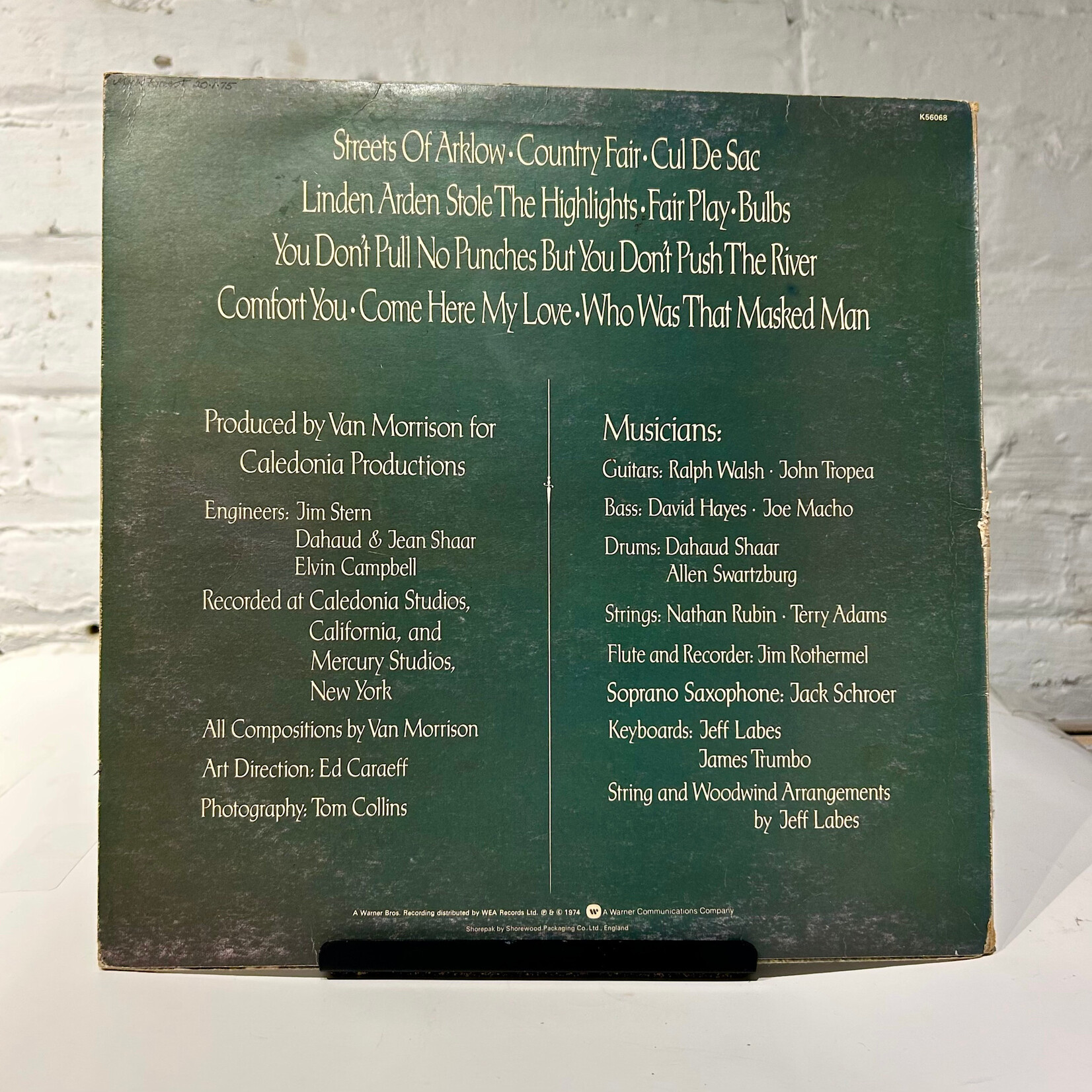 [Kollectible Vinyl] Morrison, Van: Veedon Fleece (1974, UK, VG) [WARNER ]