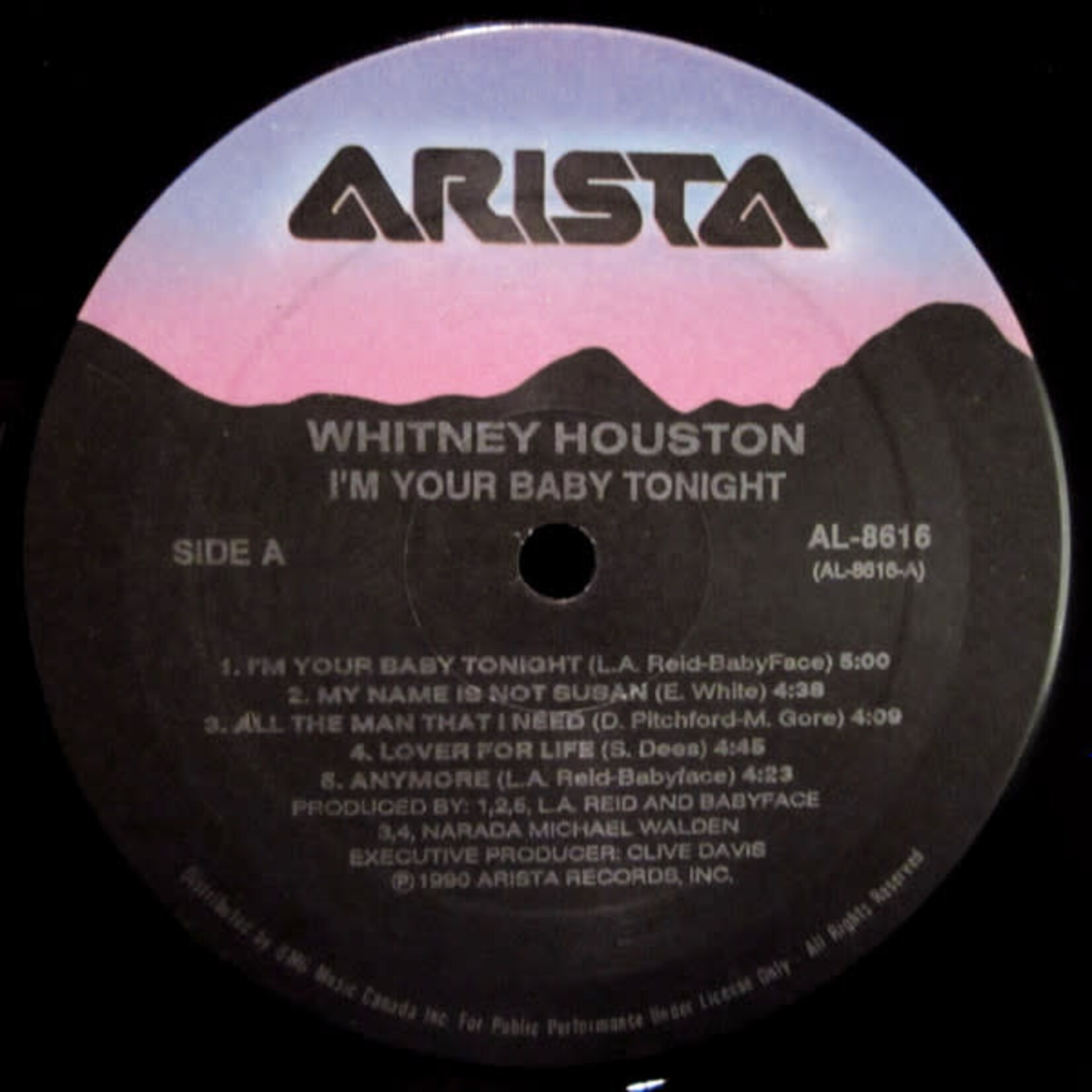 [Kollectible Vinyl] Houston, Whitney: I'm Your Baby Tonight (1990, Canada, Sealed) [ARISTA]