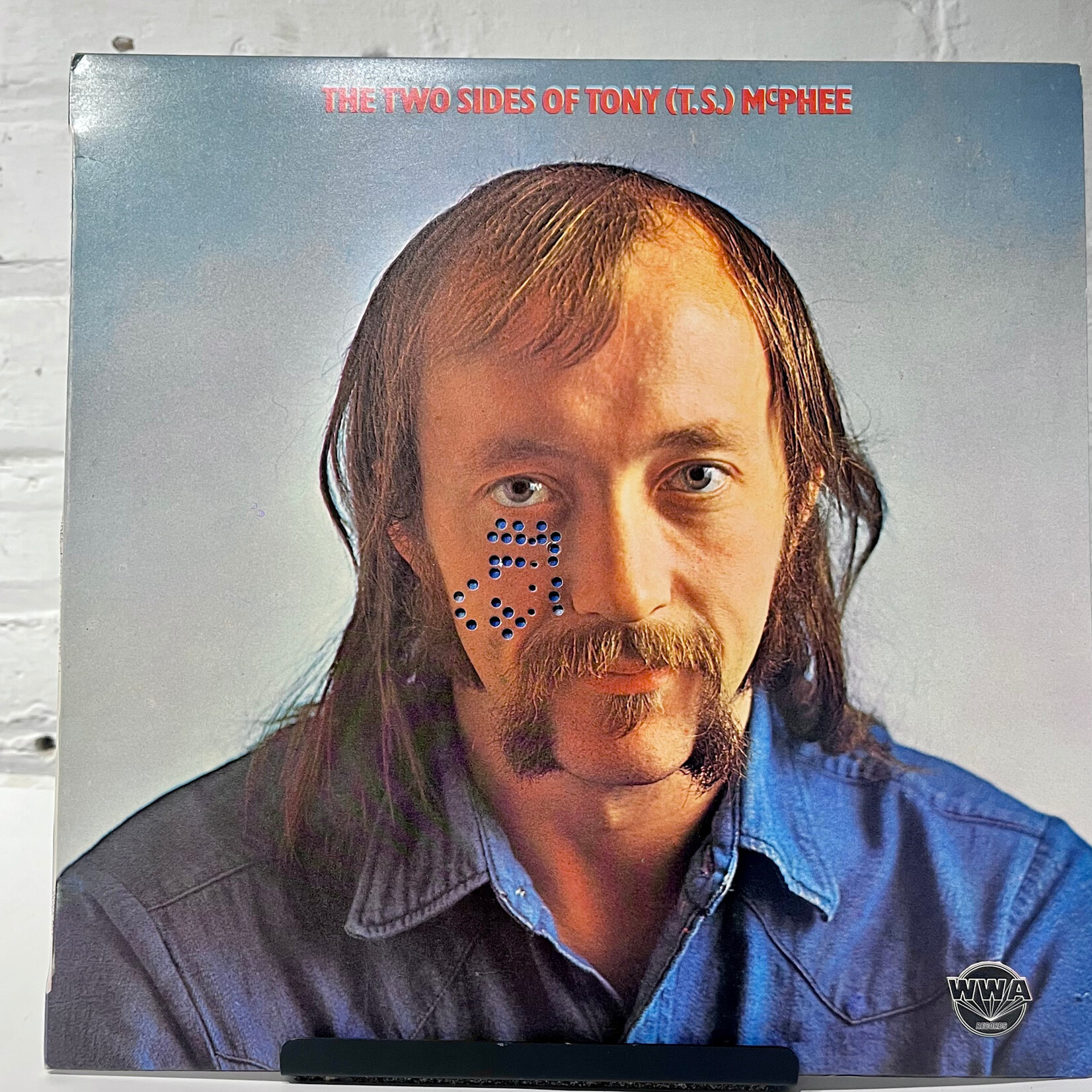 [Kollectible Vinyl] McPhee, Tony: The Two Sides Of Tony (T.S.) McPhee (1973, UK, Die-cut Cover, w/ insert, EX)