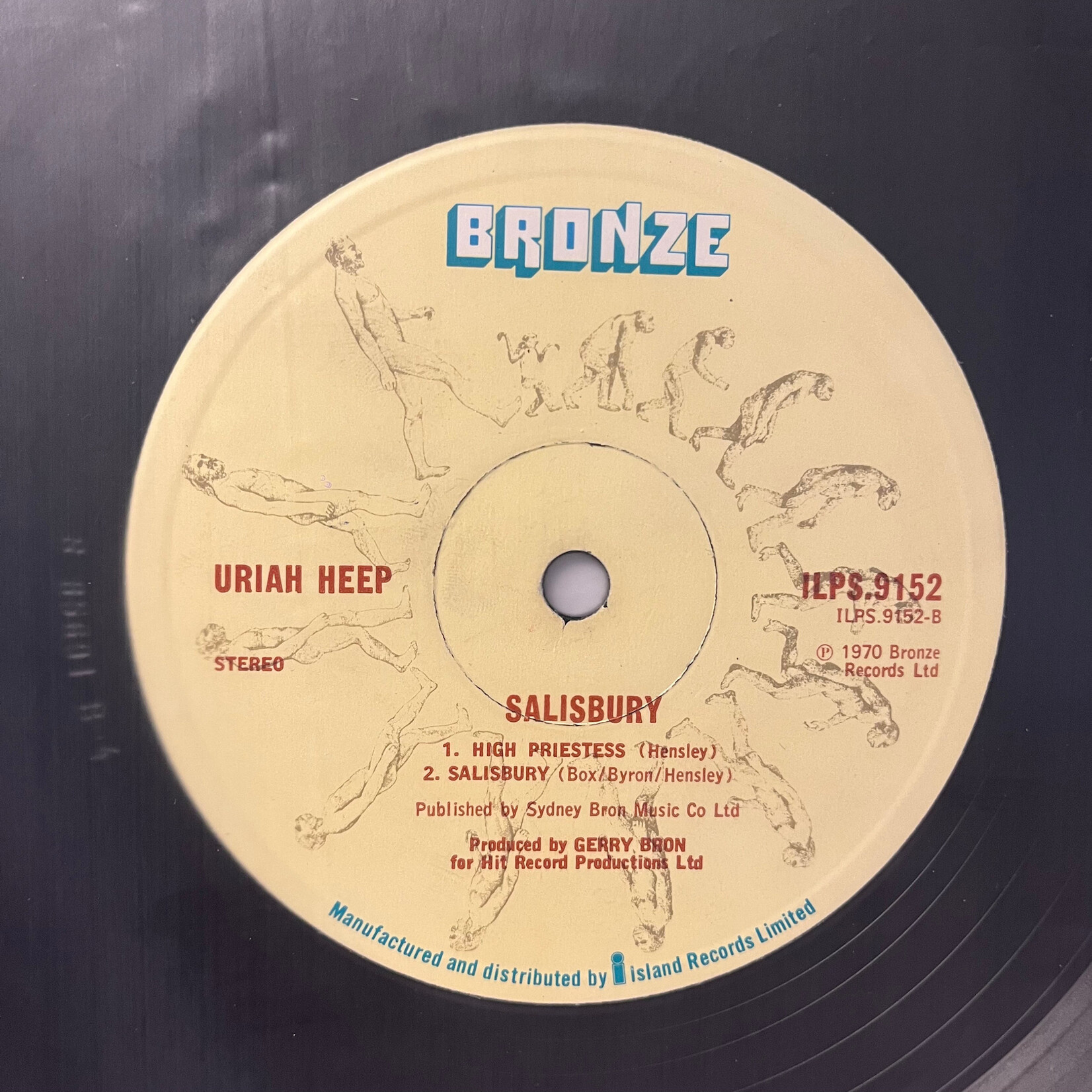 [Nick's Disk Pics] Uriah Heep: Salisbury (1971, UK, VG) [BRONZE]