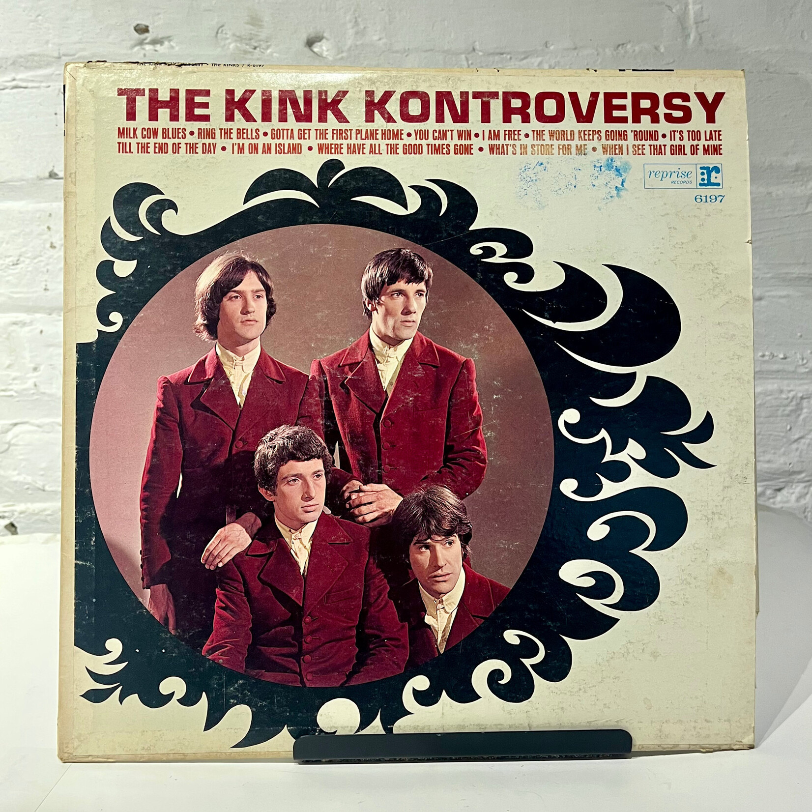 [Nick's Disk Pics] Kinks: The Kink Kontroversy (1966, USA, Mono, White Label Promo, VG) [REPRISE]