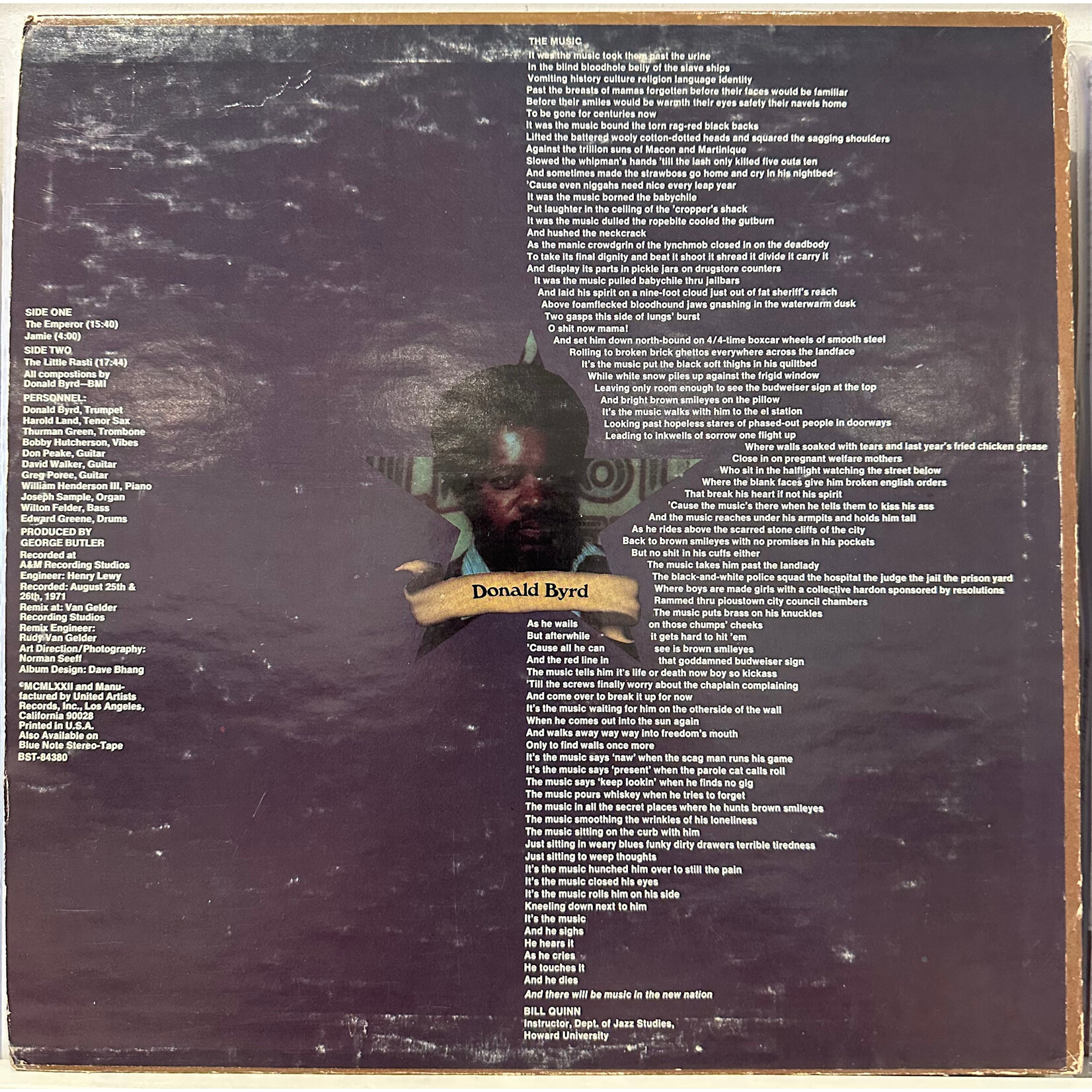 [Kollectible Vinyl] Byrd, Donald: Ethiopian Knights (1972, USA, VG+) [BLUE NOTE]