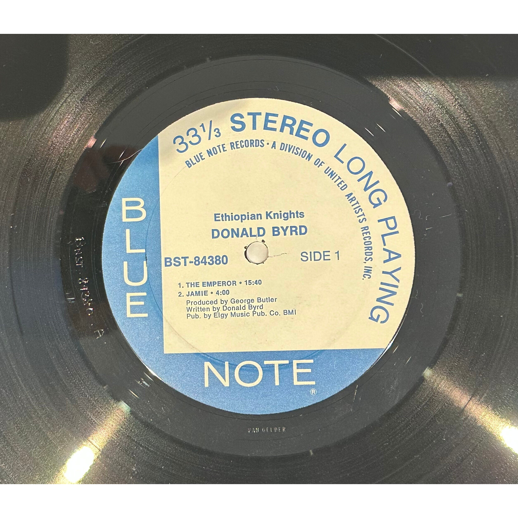 [Kollectible Vinyl] Byrd, Donald: Ethiopian Knights (1972, USA, VG+) [BLUE NOTE]