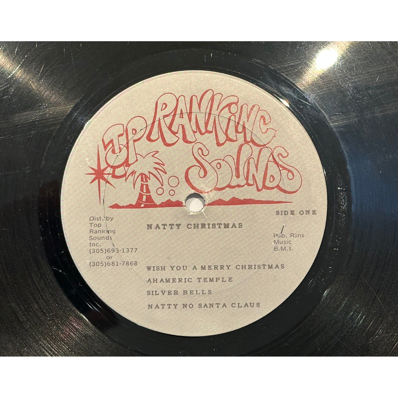 [Kollectible Vinyl] Miller, Jacob & Ray I: Natty Christmas (1978, Jamaica, VG) [TOP RANKING INTERNATIONAL]