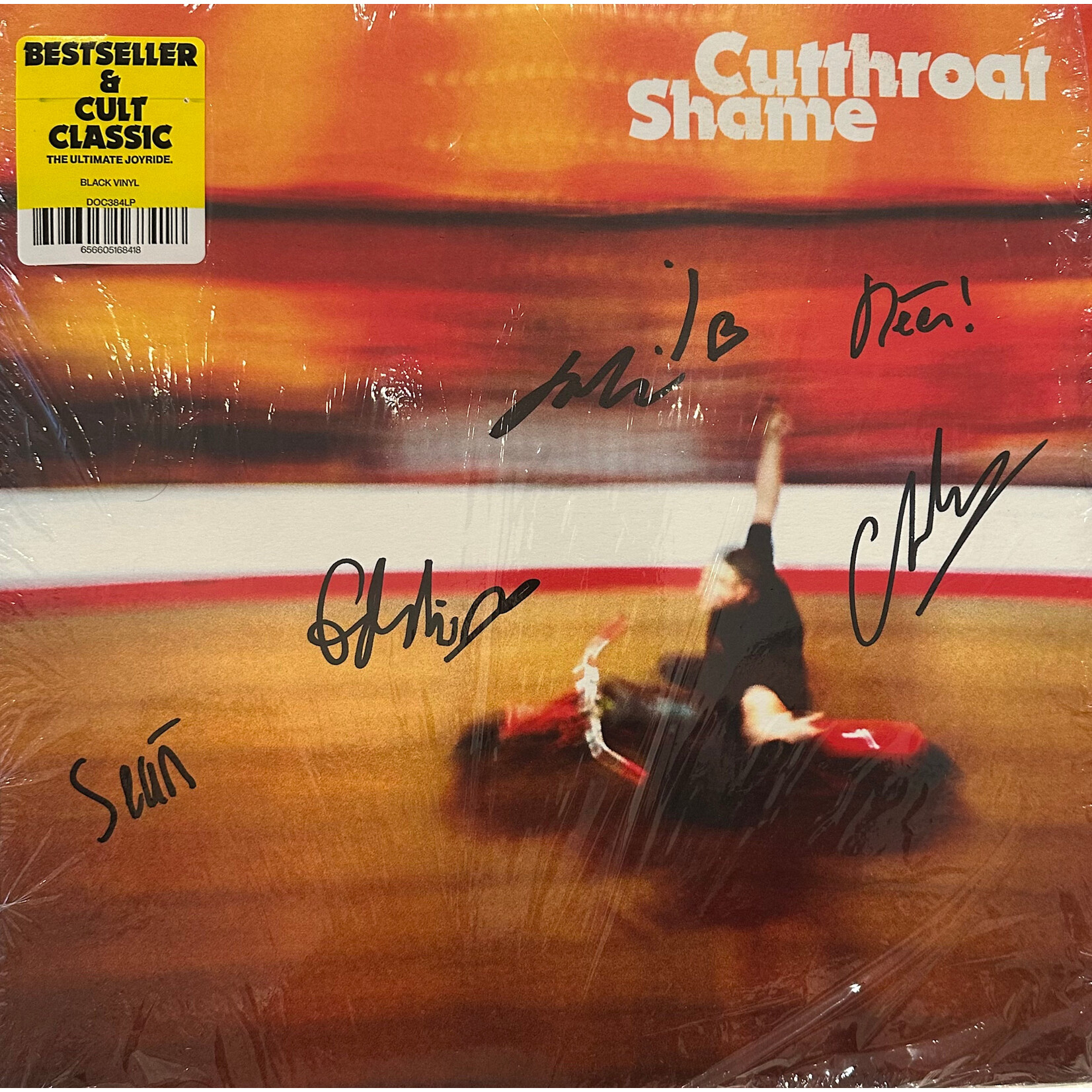 [New Vinyl] Shame: Cutthroat (black vinyl, signed) [DEAD OCEANS]