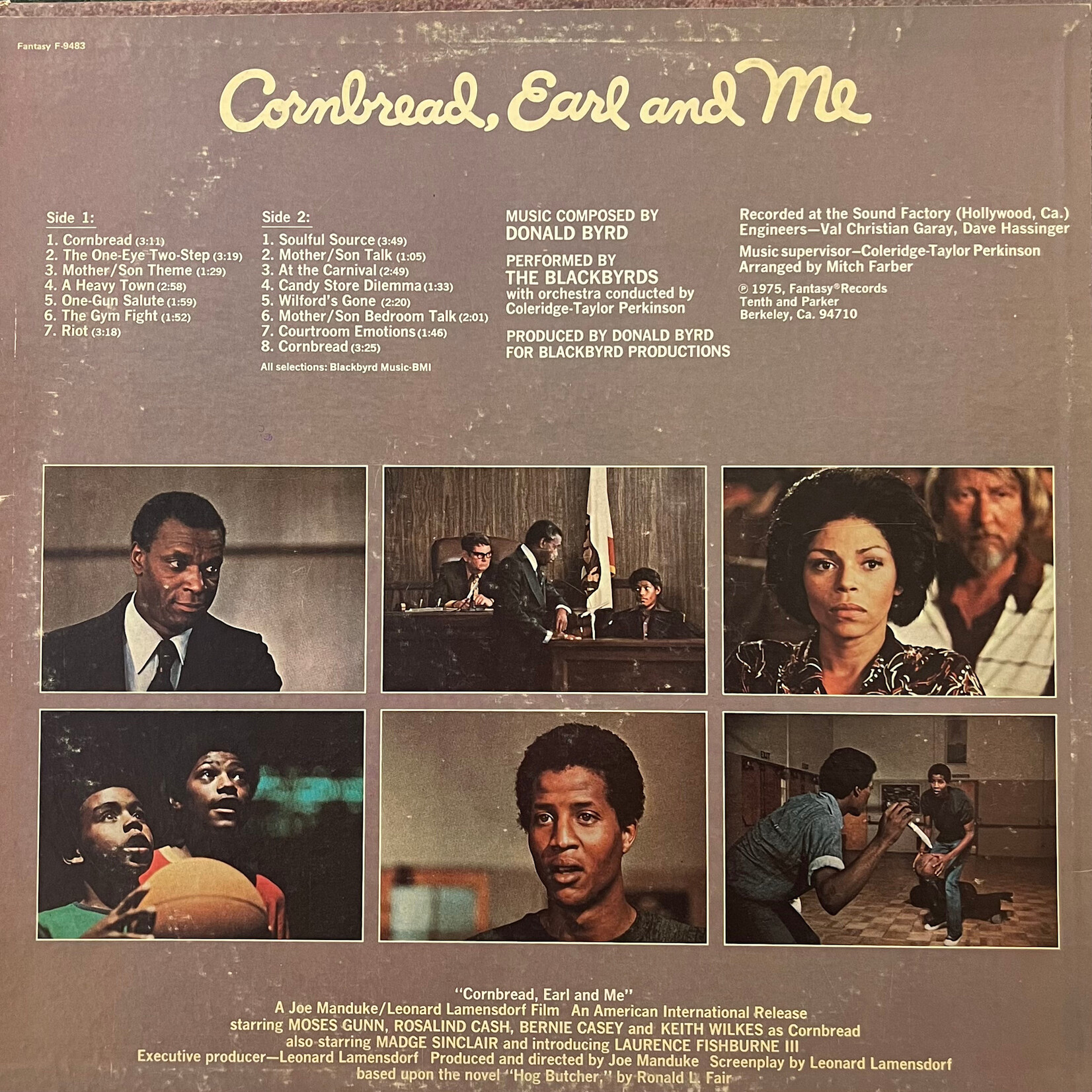 [Kollectible Vinyl] Blackbyrds: Cornbread, Earl And Me (1975, USA, VG+) [FANTASY]
