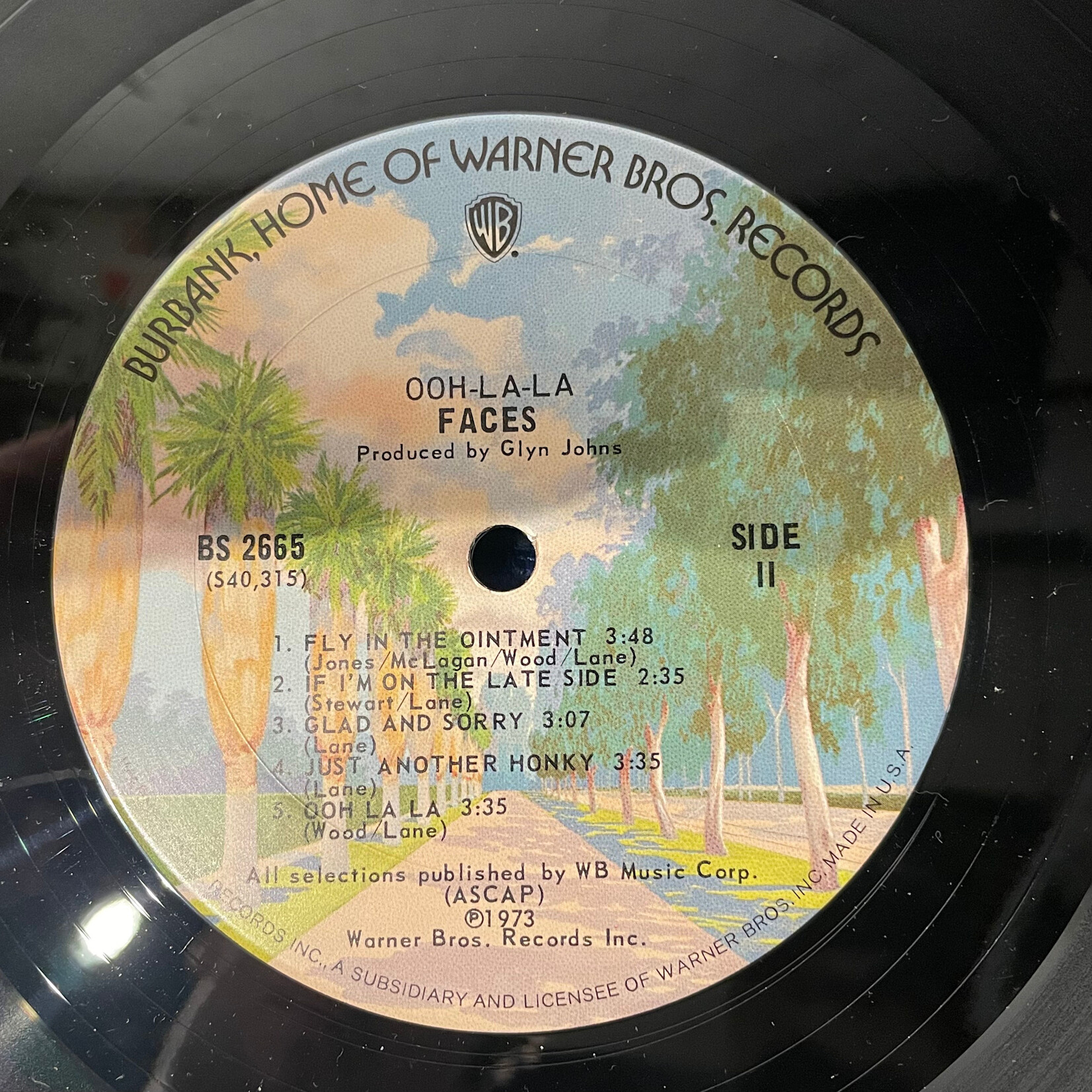 [Kollectible Vinyl] Faces: Ooh La La (1973, USA, Gimmick Cover, w/ Insert, VG+) [WARNER]