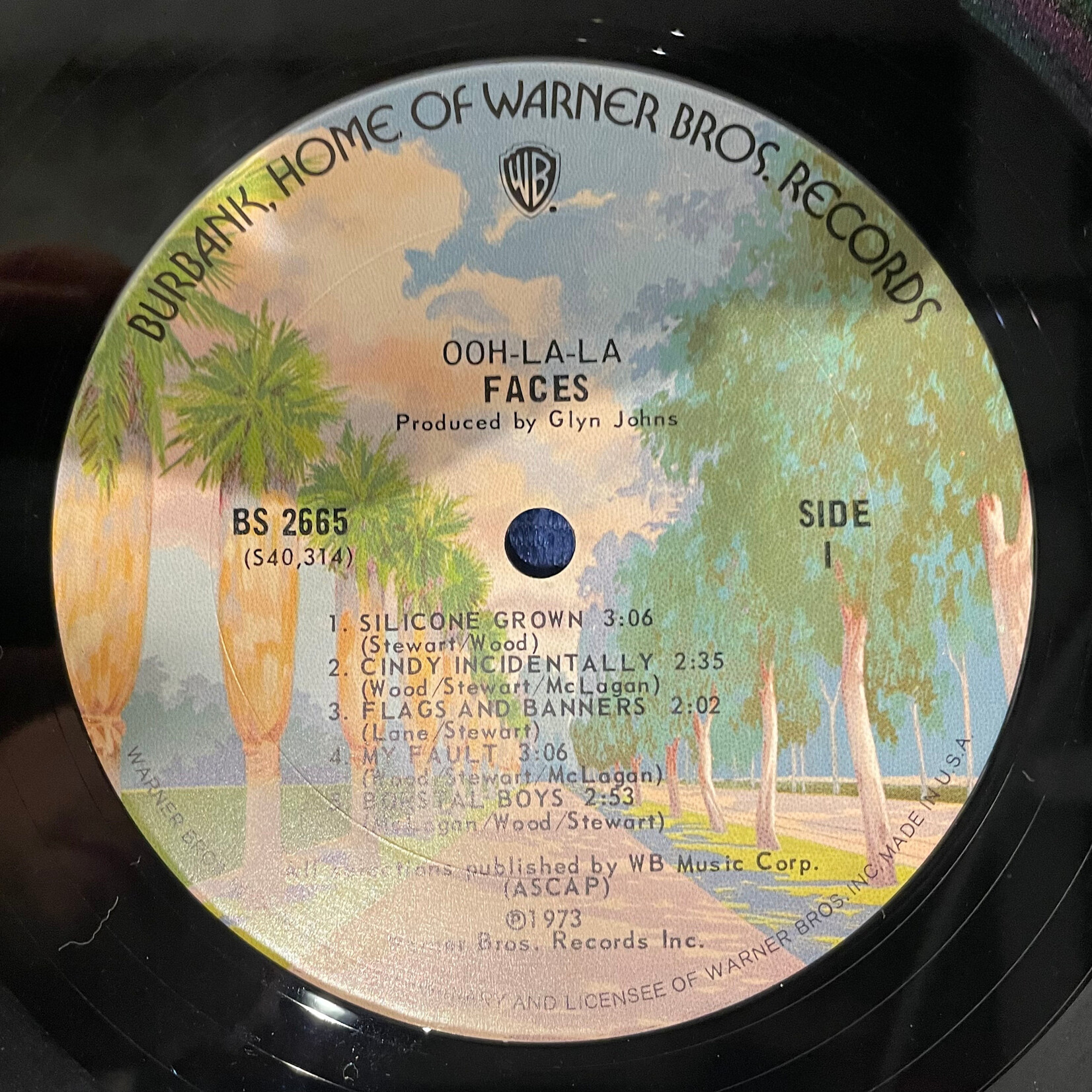 [Kollectible Vinyl] Faces: Ooh La La (1973, USA, Gimmick Cover, w/ Insert, VG+) [WARNER]