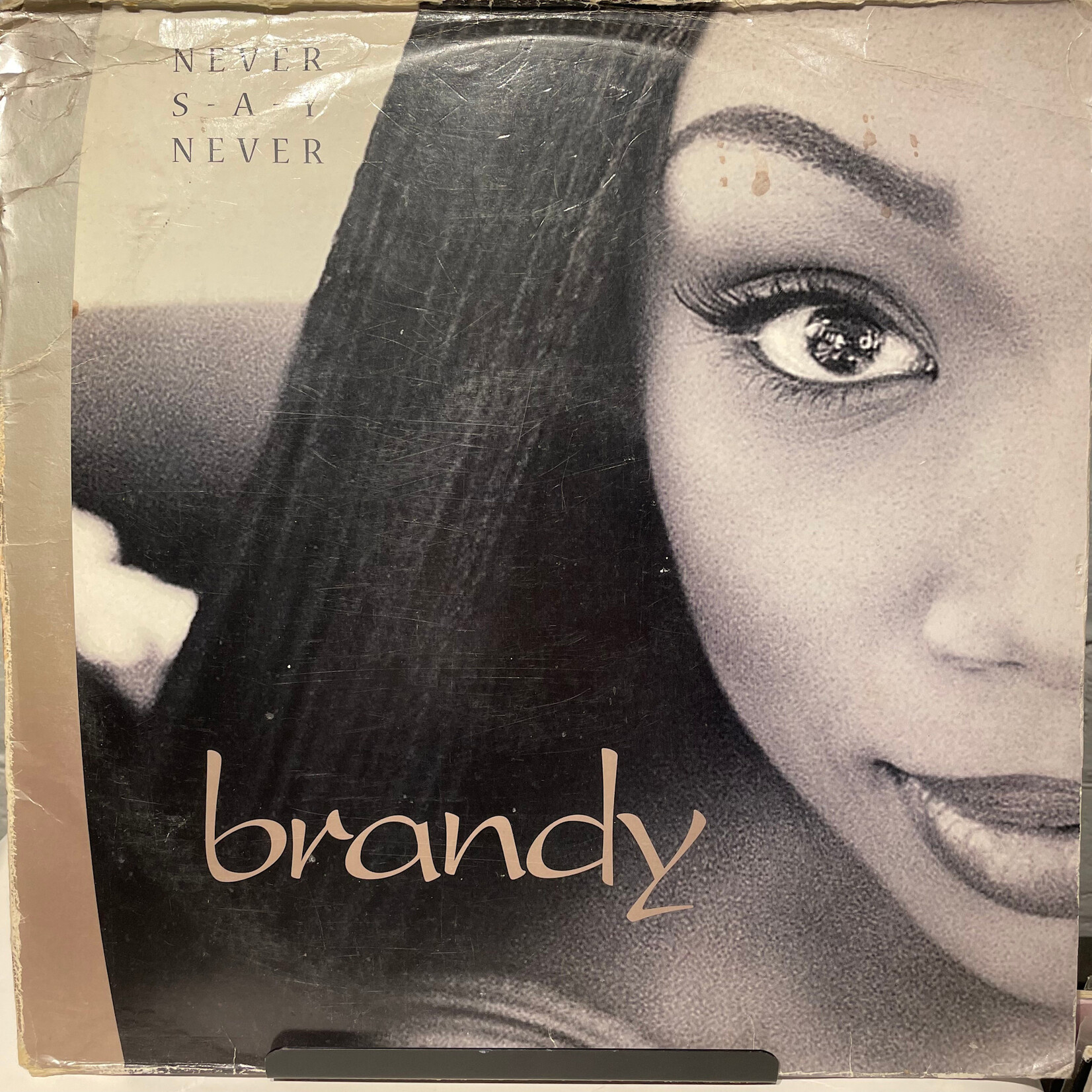[Kollectible Vinyl] Brandy: Never Say Never (1998, USA, w/ Insert, VG) [ATLANTIC]