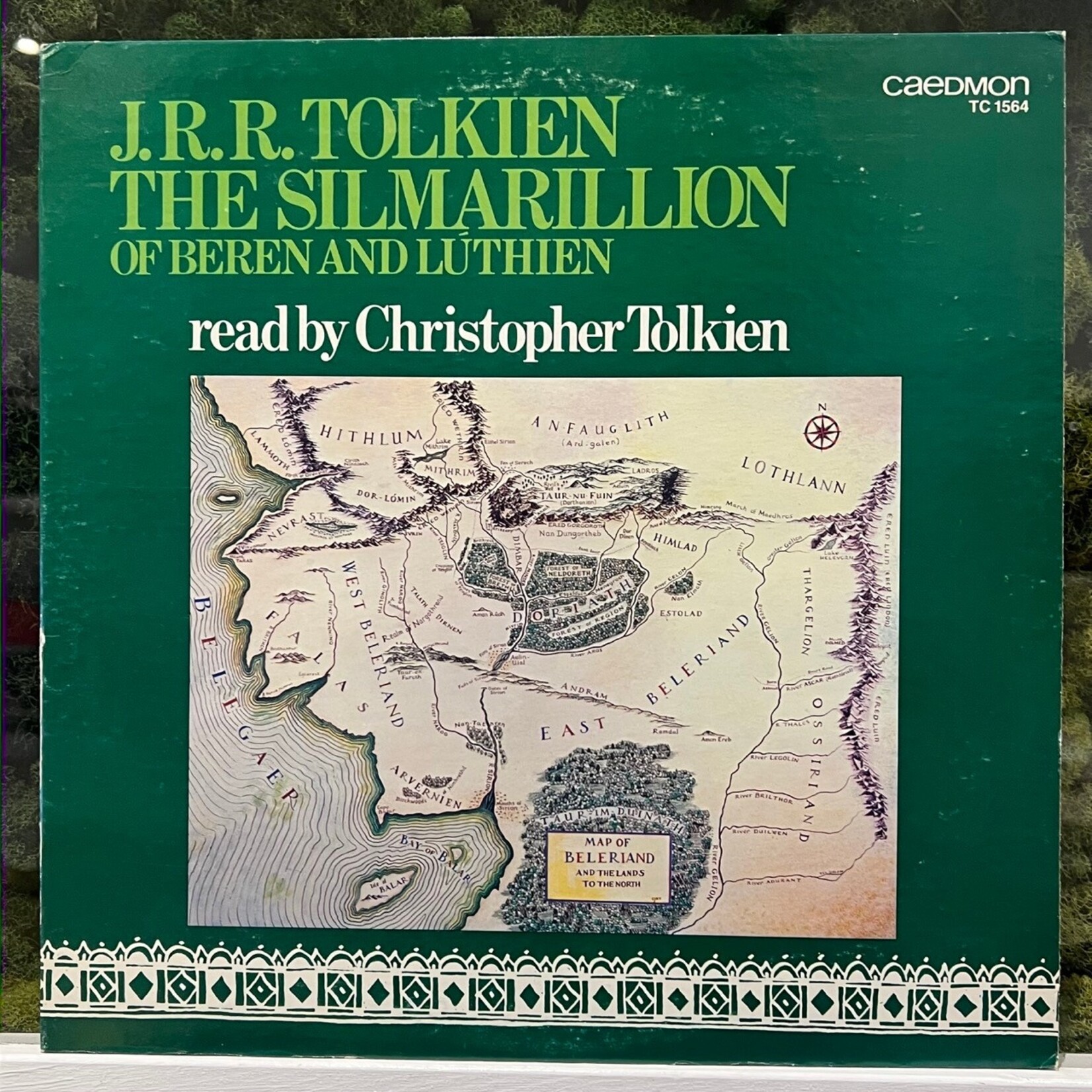 [Kollectible Vinyl] Tolkien, J.R.R: The Silmarillion Of Beren And Luthien Read By Christopher Tolkien (1977, USA, VG+) [CAEDMON]