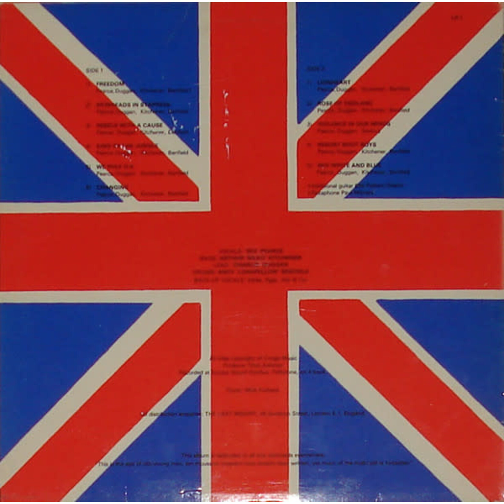 [Kollectible Vinyl] Last Resort: A Way Of Life - Skinhead Anthems (1982, UK, 1st, Red Vinyl, NM) [LAST RESORT]