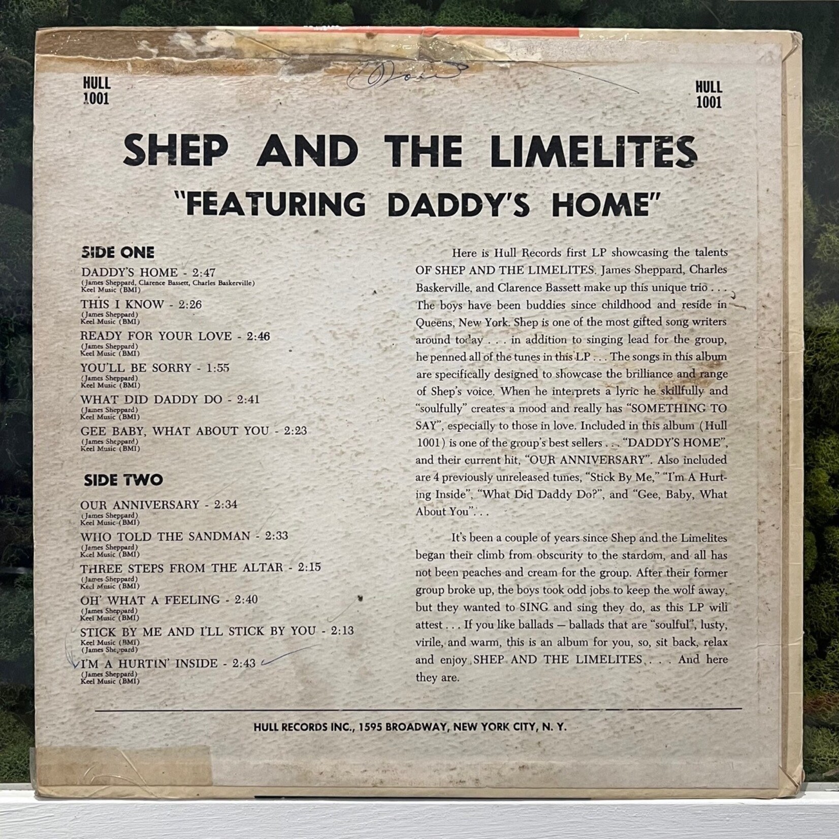 [Kollectible Vinyl] Shep & The Limelites: Our Anniversary (1962, USA, VG-) [HULL]