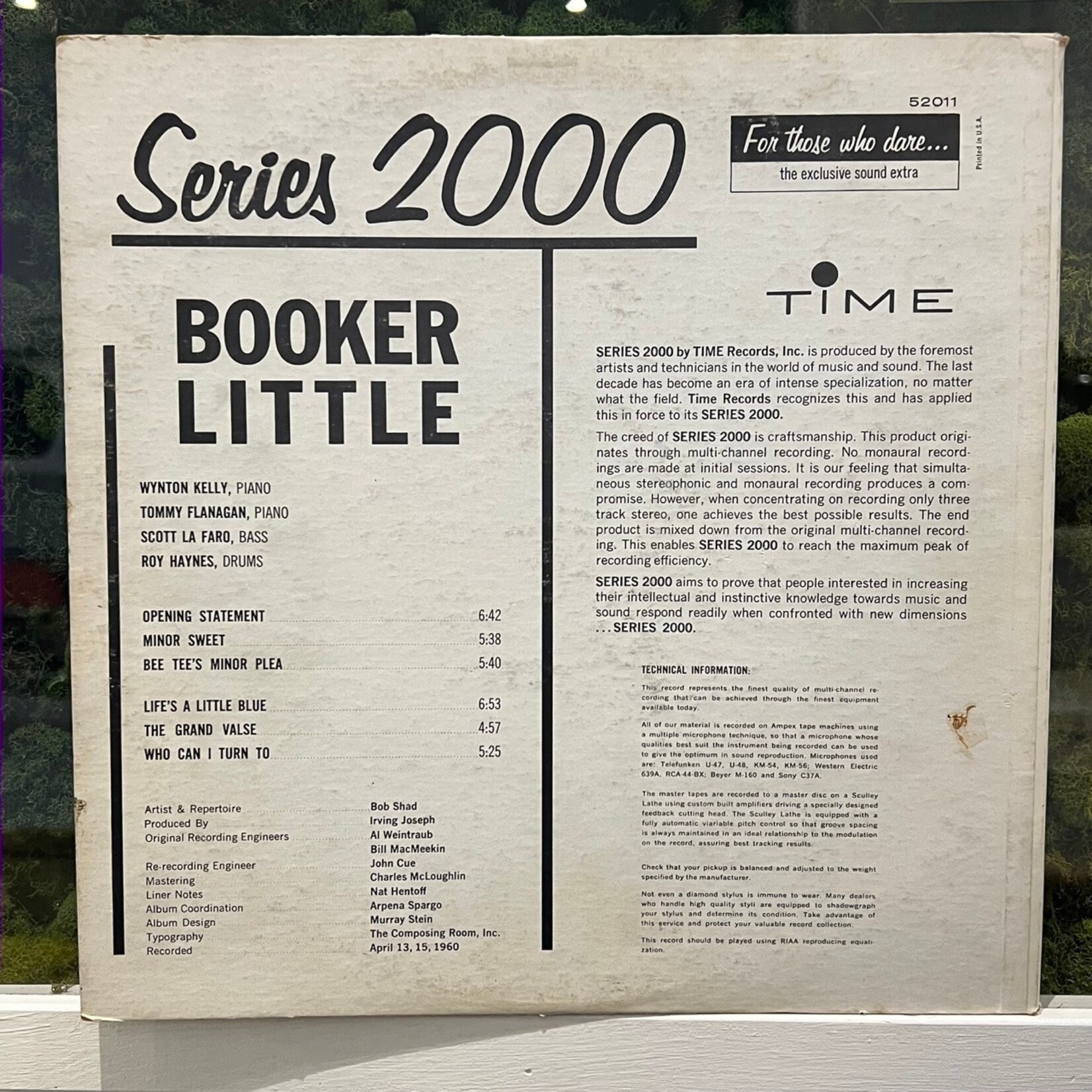 [Kollectible Vinyl] Little, Booker: Booker Little (1960, USA, VG) [TIME]