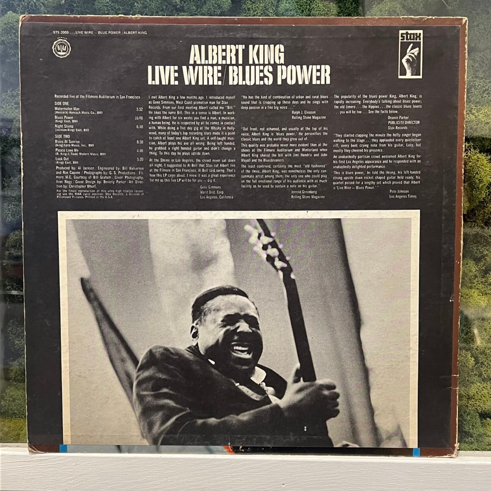 [Kollectible Vinyl] King, Albert: Live Wire / Blues Power (1968, USA, VG) [STAX]