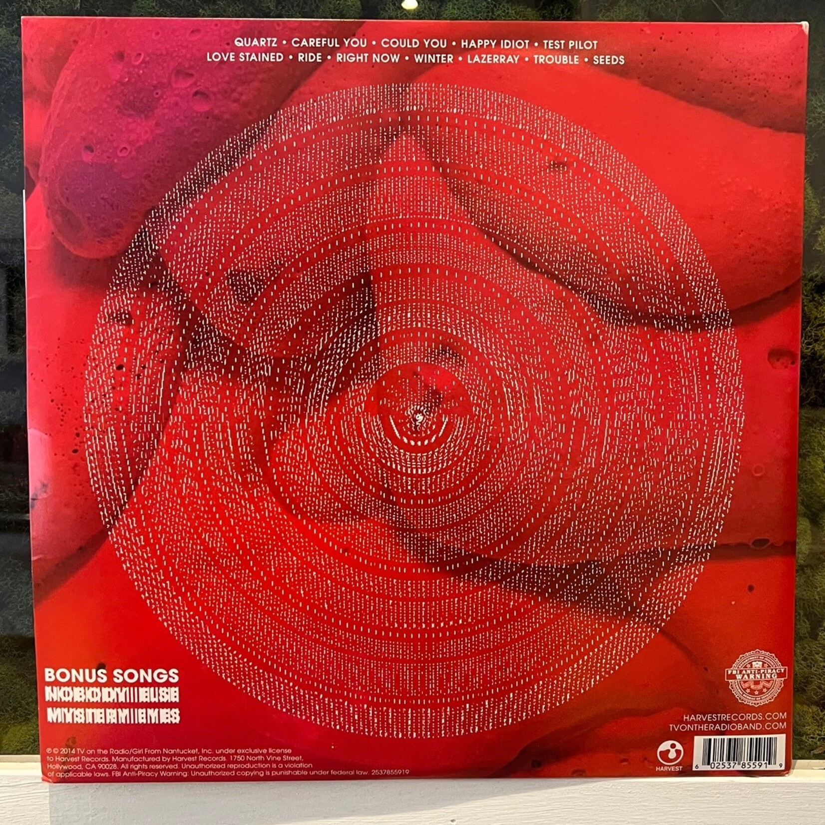 [Kollectible Vinyl] TV On The Radio: Seeds (2014, USA, 180g, 2LP, EX) [HARVEST]