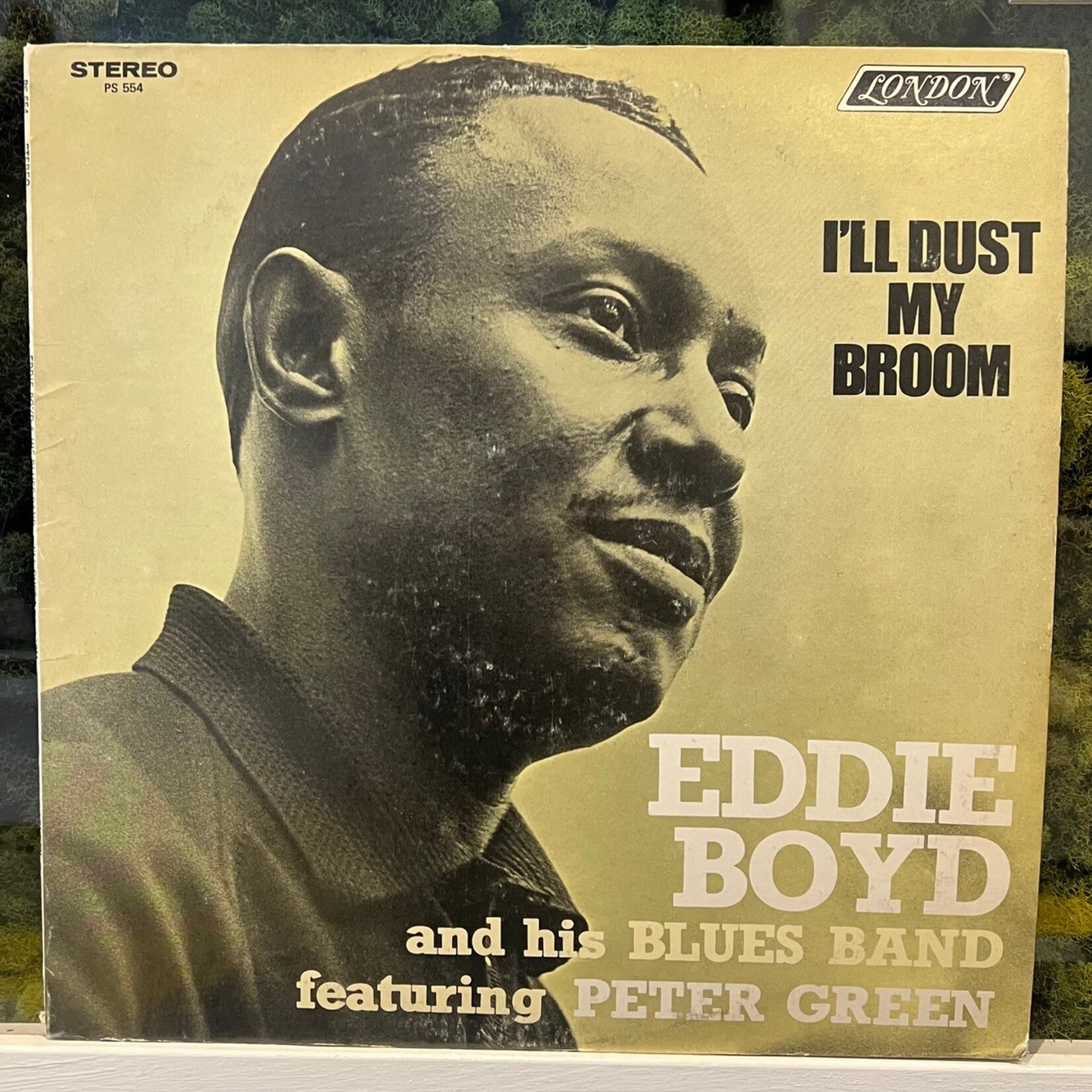 [Kollectible Vinyl] Boyd, Eddie and His Blues Band Featuring Peter Green: I'll Dust My Broom (1969, USA, VG) [LONDON]