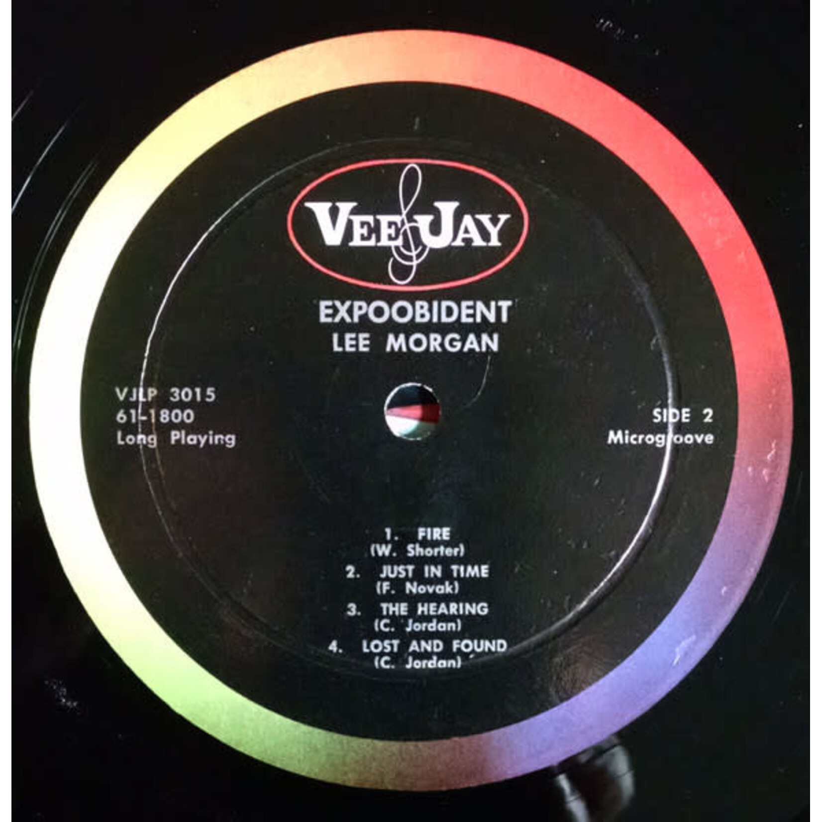 [Kollectible Vinyl] Morgan, Lee: Expoobident (1961, USA, VG) [VEE JAY]
