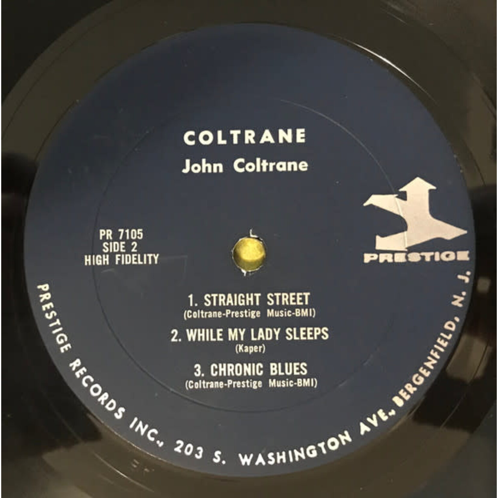[Kollectible Vinyl] Coltrane, John: Coltrane (1964, USA, Blue Trident, Mono, Van Gelder, VG) [PRESTIGE]