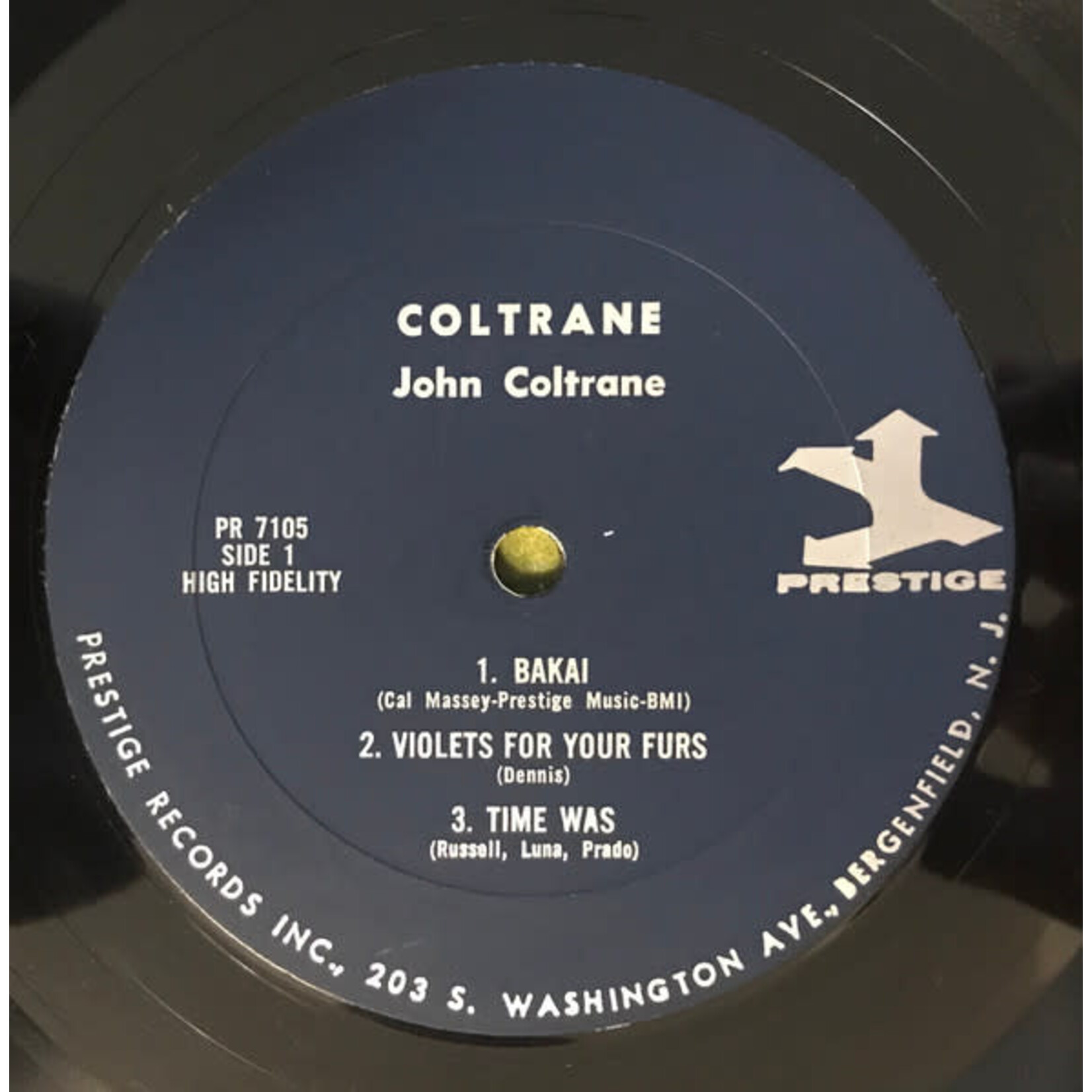 [Kollectible Vinyl] Coltrane, John: Coltrane (1964, USA, Blue Trident, Mono, Van Gelder, VG) [PRESTIGE]