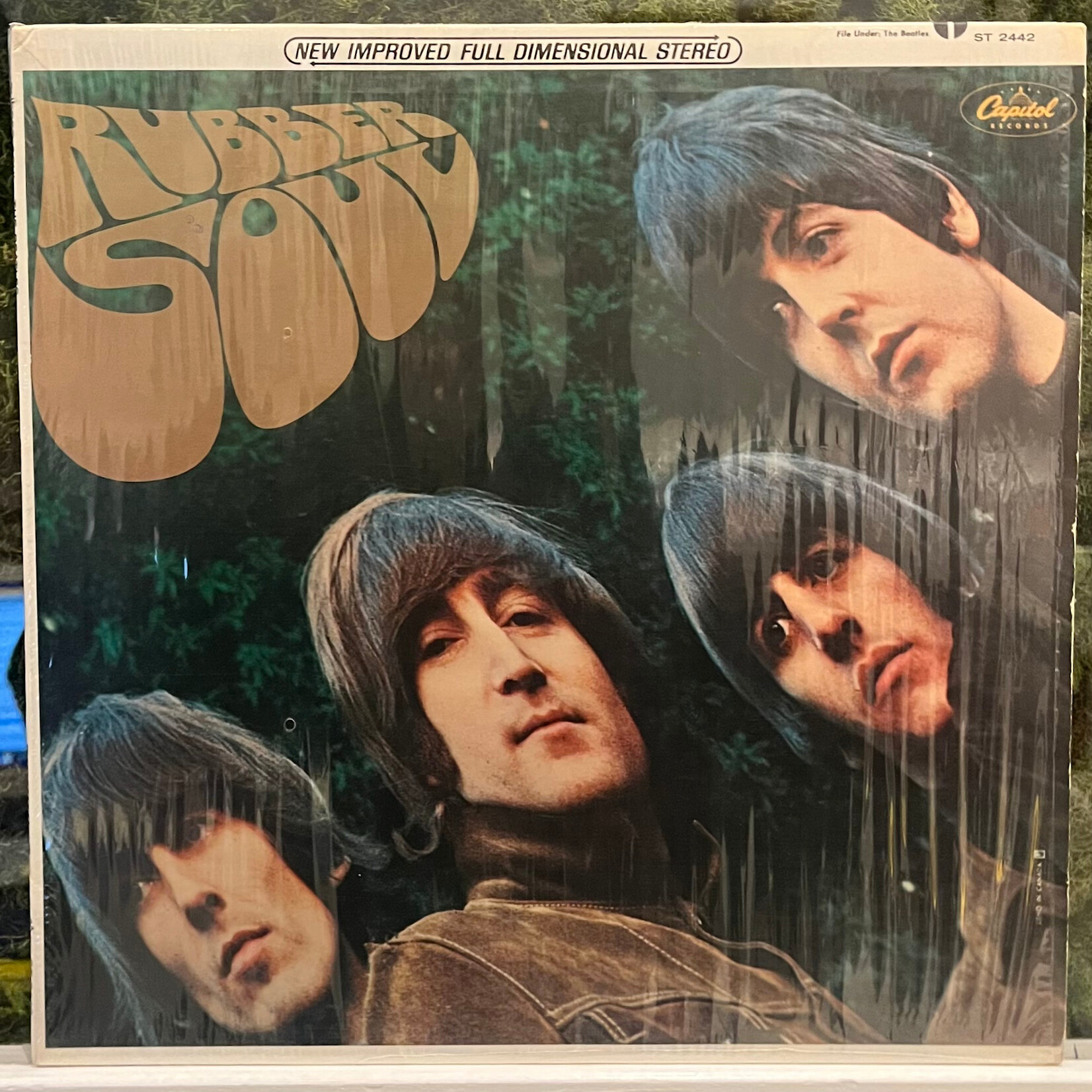 [Kollectible Vinyl] Beatles: Rubber Soul (1965, Canada, Stereo, In Shrink, VG++/EX) [CAPITOL]