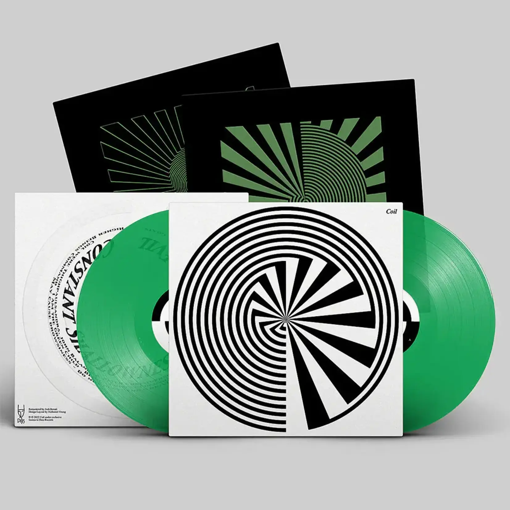 Coil: Constant Shallowness Leads To Evil (2LP, Transparent Green Vinyl) [DAIS]