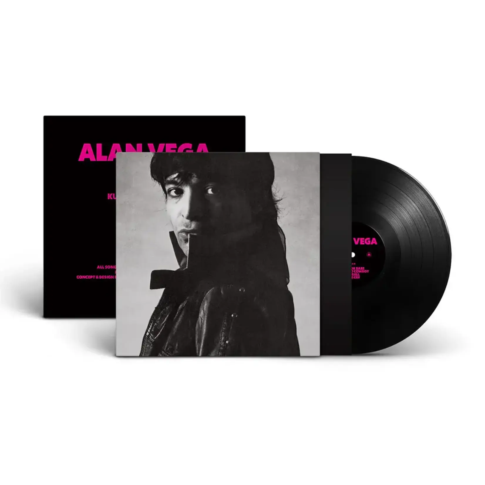 Vega, Alan: Alan Vega (reamstered-black vinyl) [SACRED BONES]