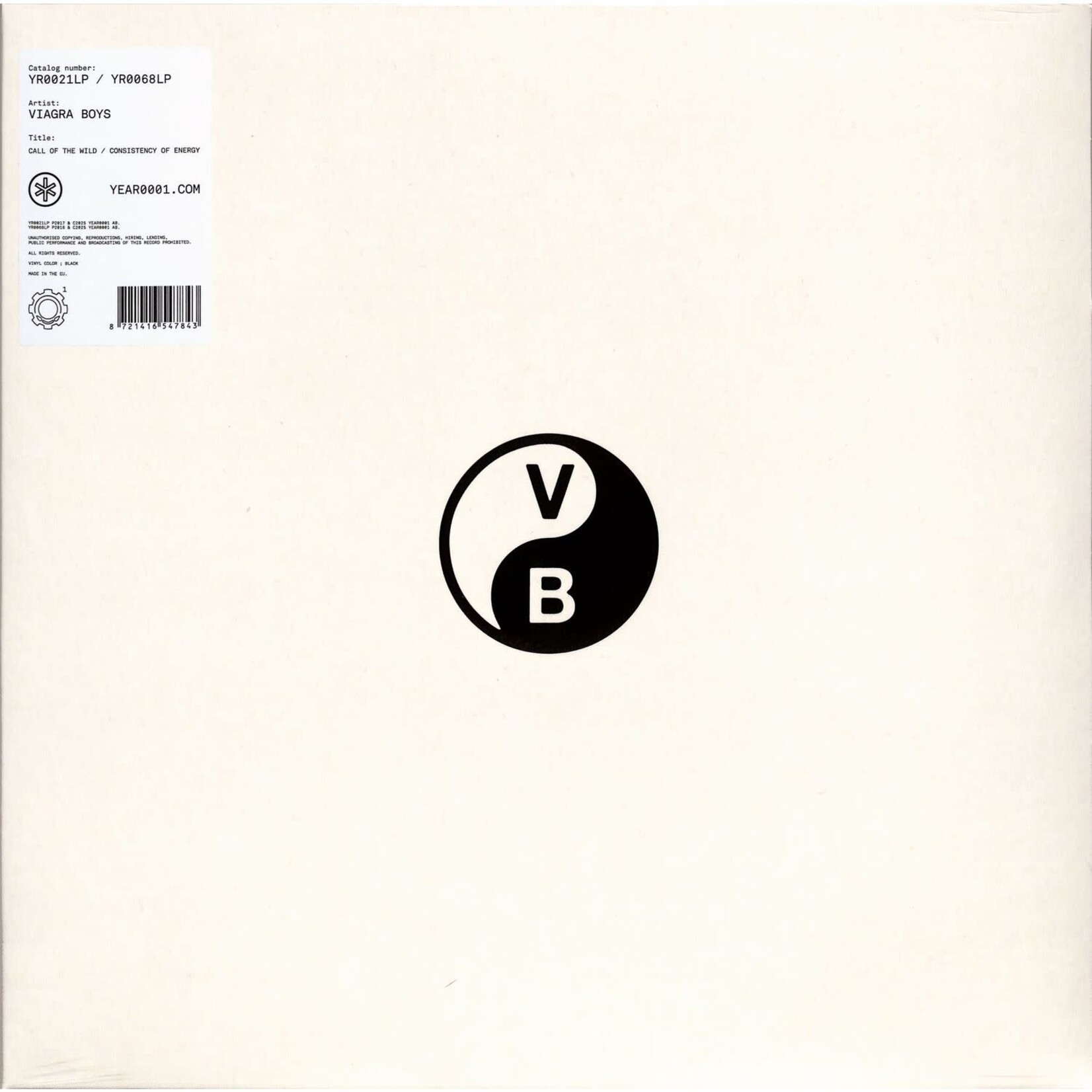 [New Vinyl] Viagra Boys: Consistency Of Energy/Call Of The Wild [YEAR0001]