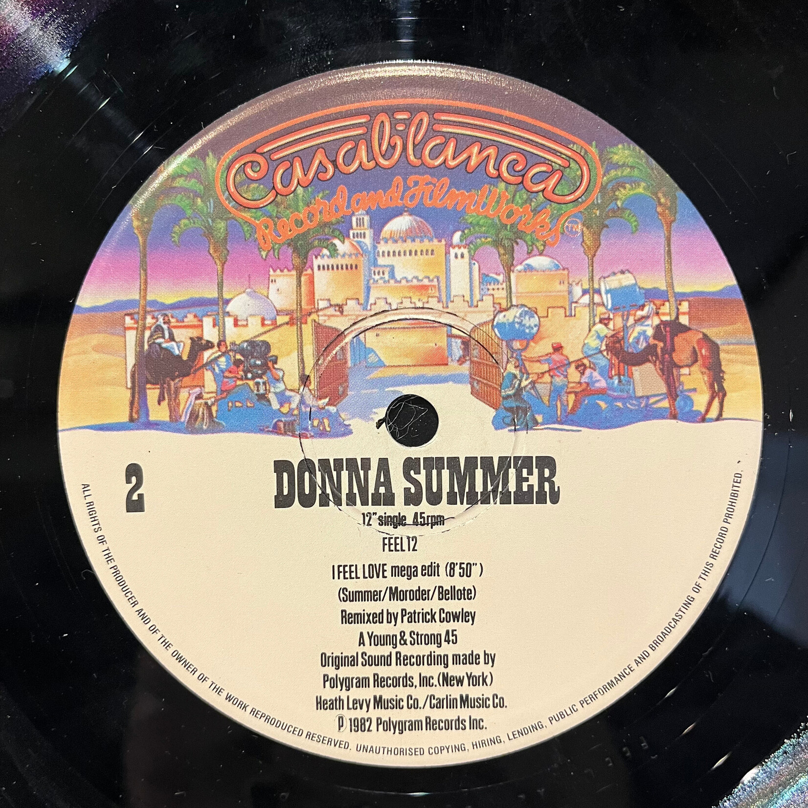 [Kollectible Vinyl] Summer, Donna: I Feel Love (12 " Remix, 1982, UK, VG+) [CASABLANCA]