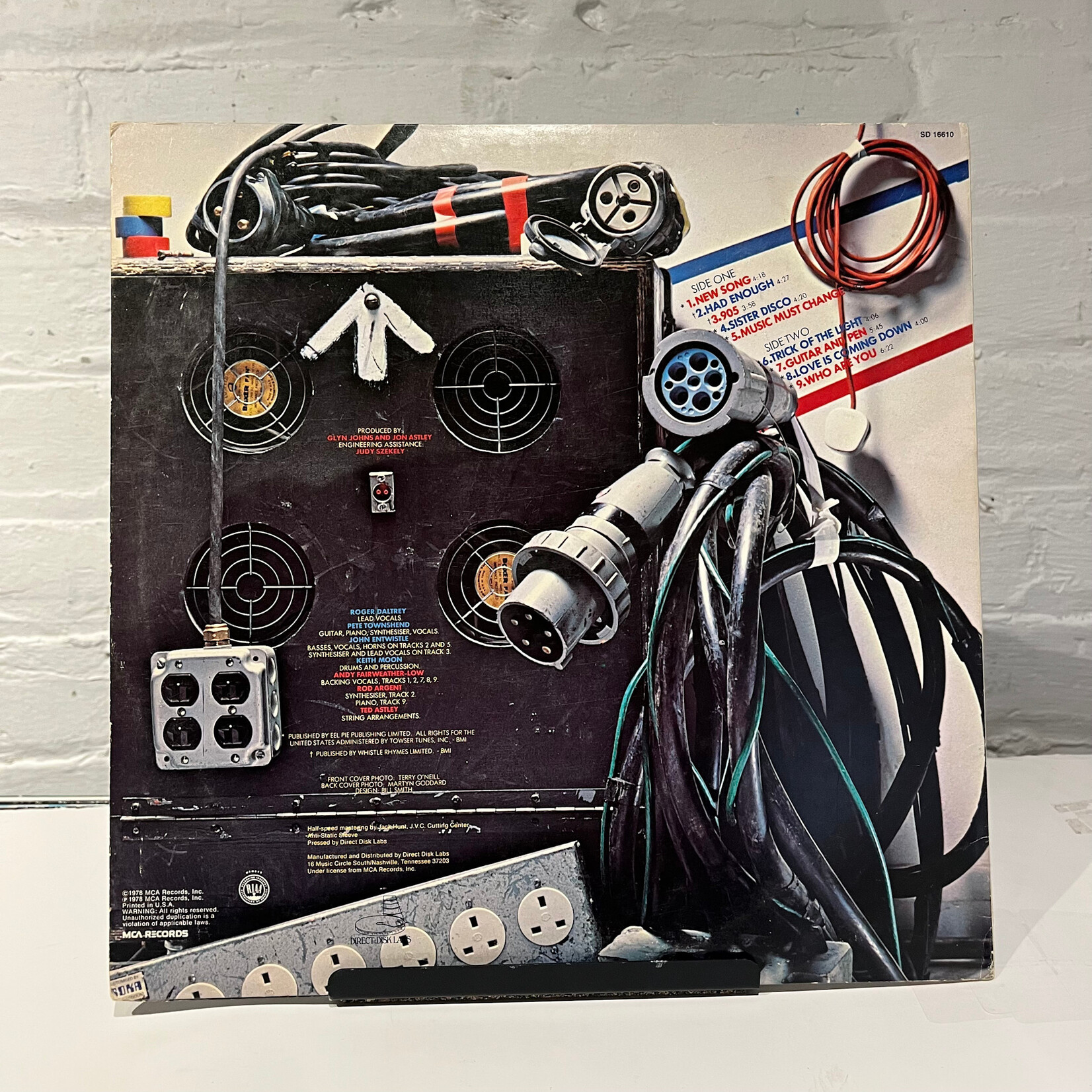 [Kollectible Vinyl] Who, The: Who Are You (Audiophile Press, 1980, USA, VG+) [MCA]