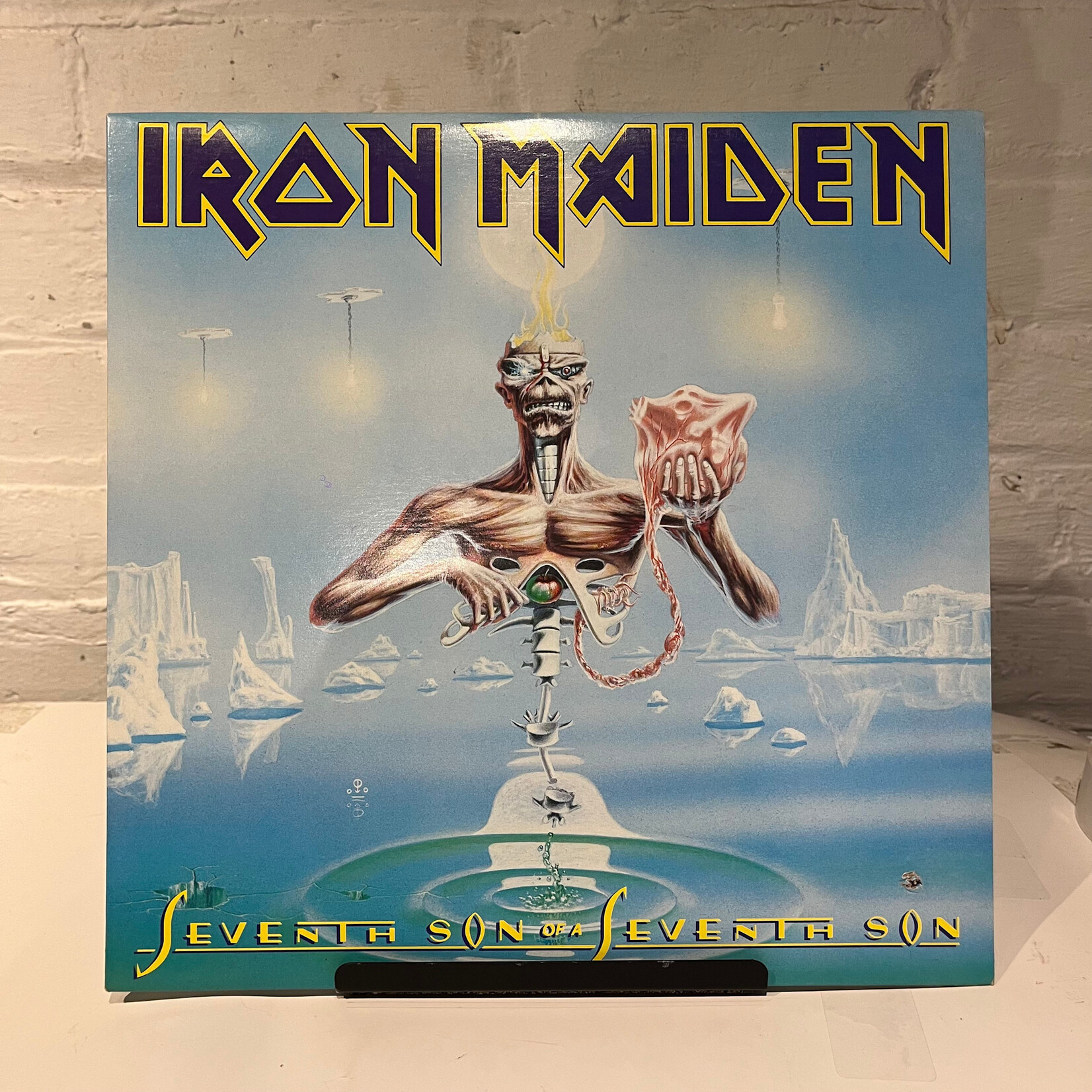[Nick's Disk Pics] Iron Maiden: Seventh Son Of A Seventh Son (w/insert, 1988, Canada, VG+) [EMI]