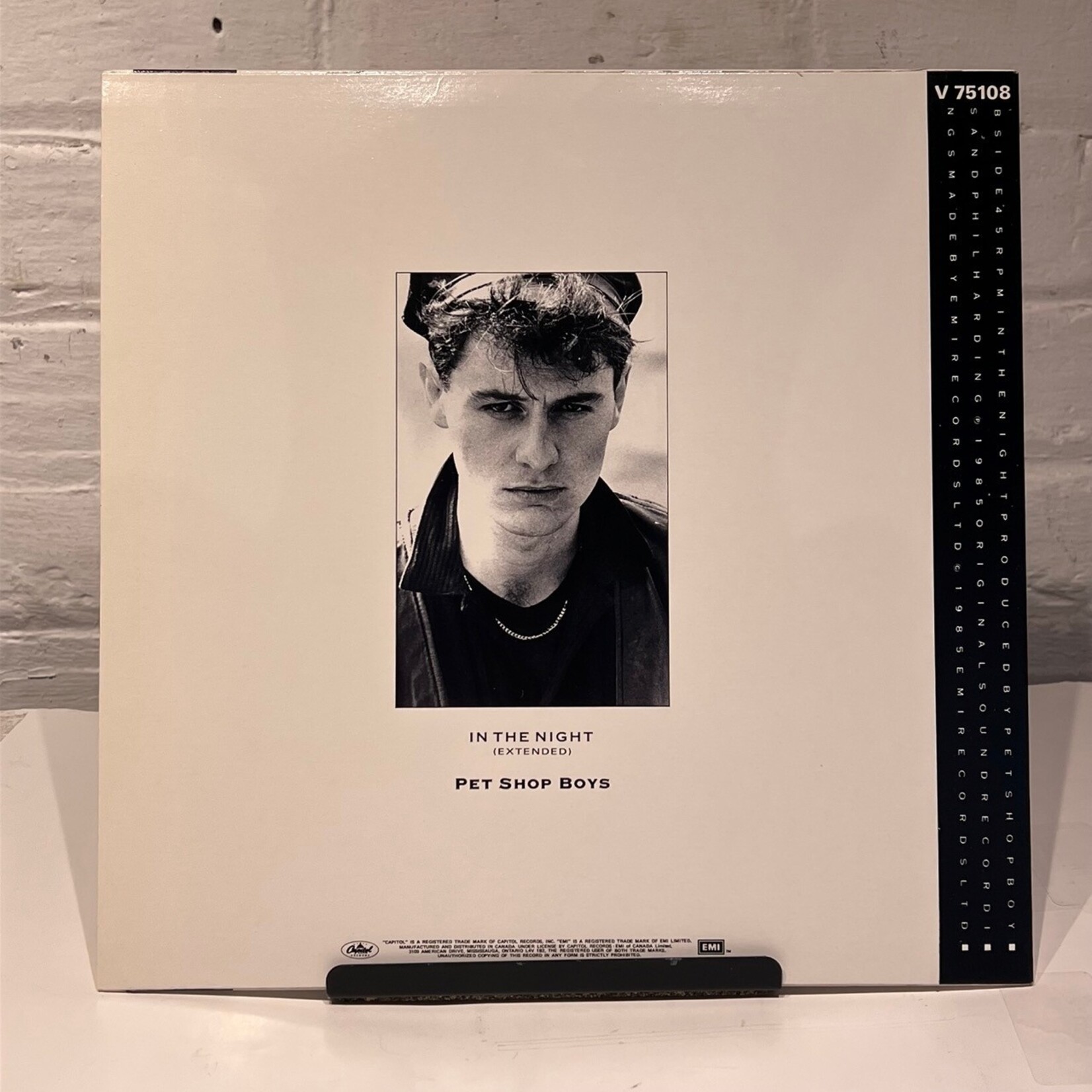 [Nick's Disk Pics] Pet Shop Boys: Opportunities (Let's Make Lots of Money) (1985, CANADA, 12", VG+) [CAPITOL]