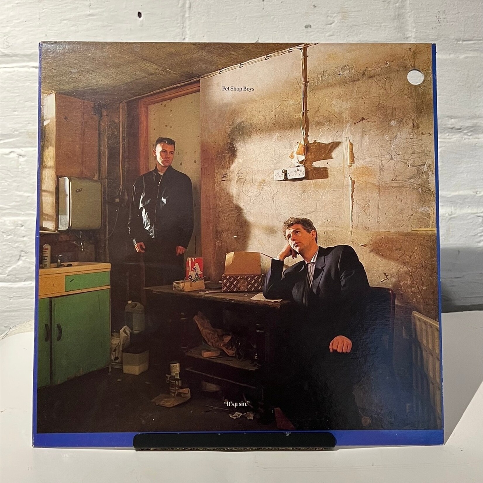 [Nick's Disk Pics] Pet Shop Boys: It's a Sin / You know Where You Went Wrong (1987, CANADA, 12" rpm, VG+)[EMI]