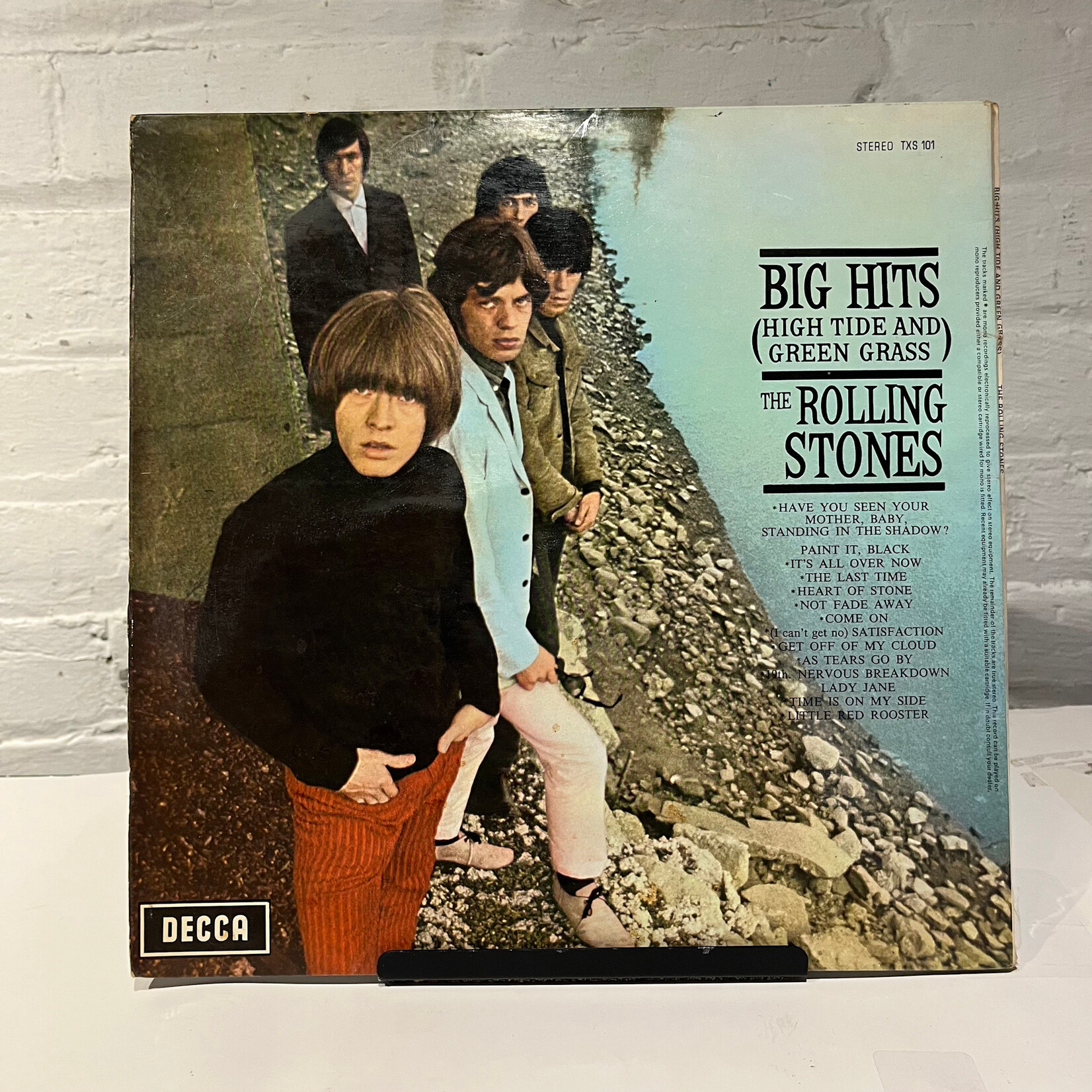 [Kollectible Vinyl] Rolling Stones: Big Hits (High Tide And Green Grass) (w/ Picture Book + OG Inner, Boxed Green Decca) [DECCA}