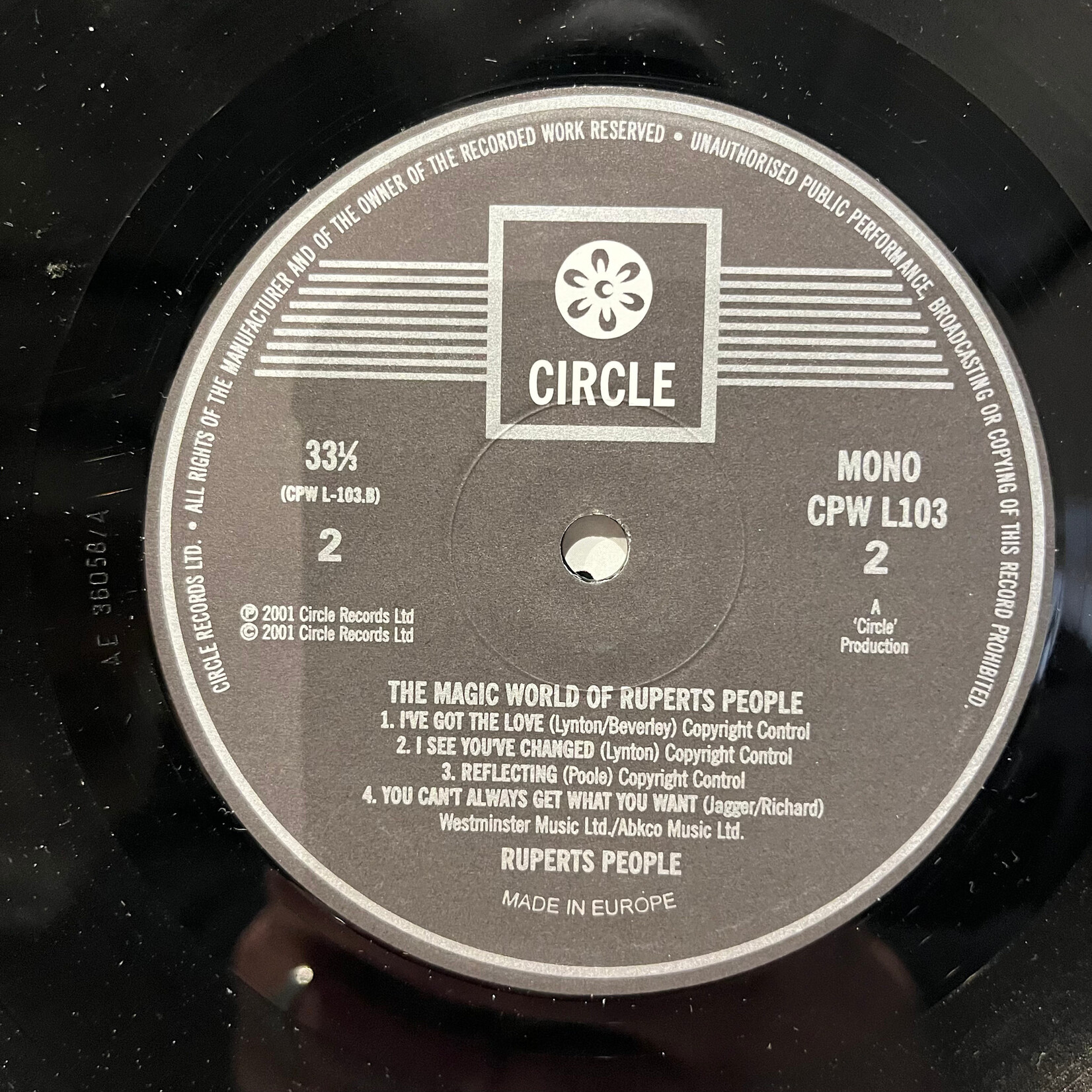 [Kollectible Vinyl] Ruperts People: The Magic World Of Ruperts People (2001, UK, w/ 7" + Booklet, VG+) [CIRCLE]