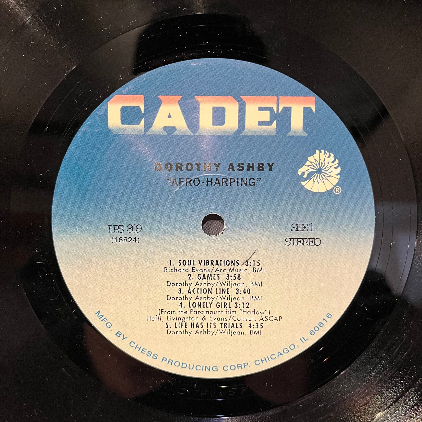 [Kollectible Vinyl] Ashby, Dorothy: Afro-Harping (2006, USA, 180g Press, Ex) [CADET]