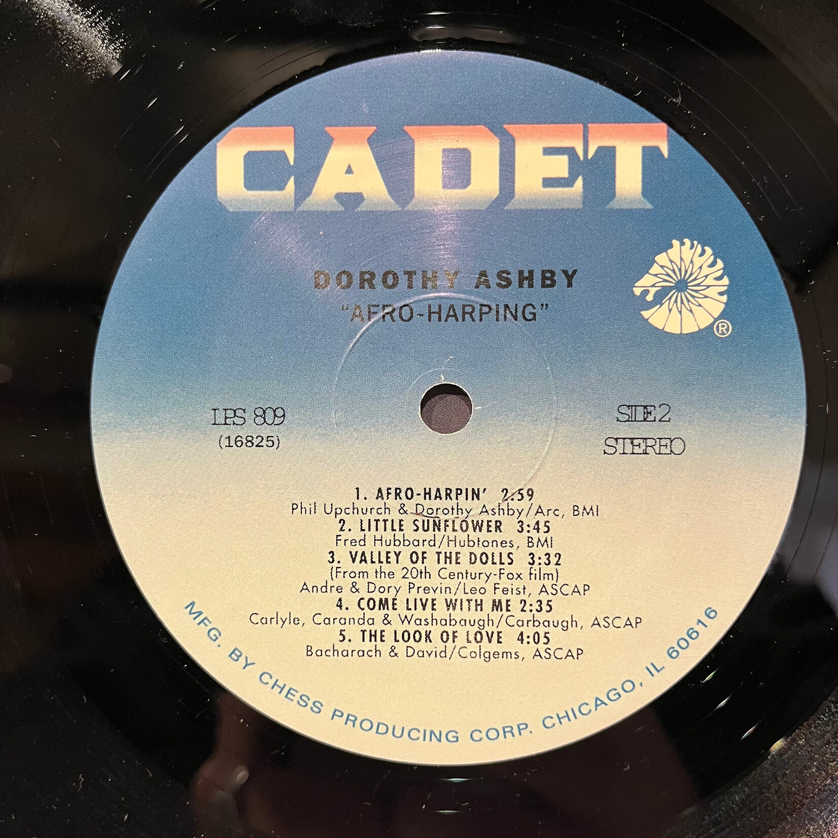 [Kollectible Vinyl] Ashby, Dorothy: Afro-Harping (2006, USA, 180g Press, Ex) [CADET]