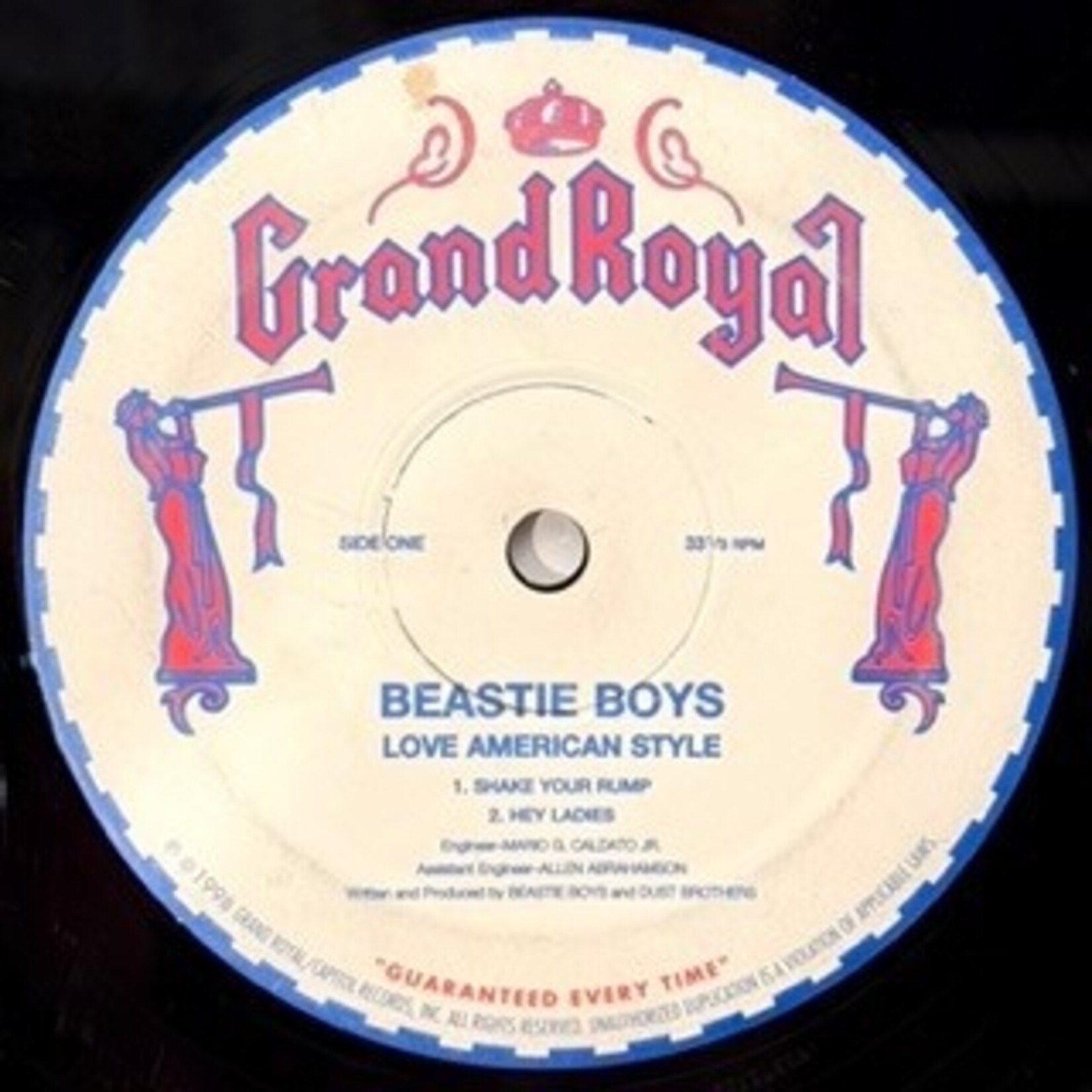 [Nick's Disk Pics] Beastie Boys: Love American Style (1998, USA, 12" EP, VG) [GRAND ROYAL]