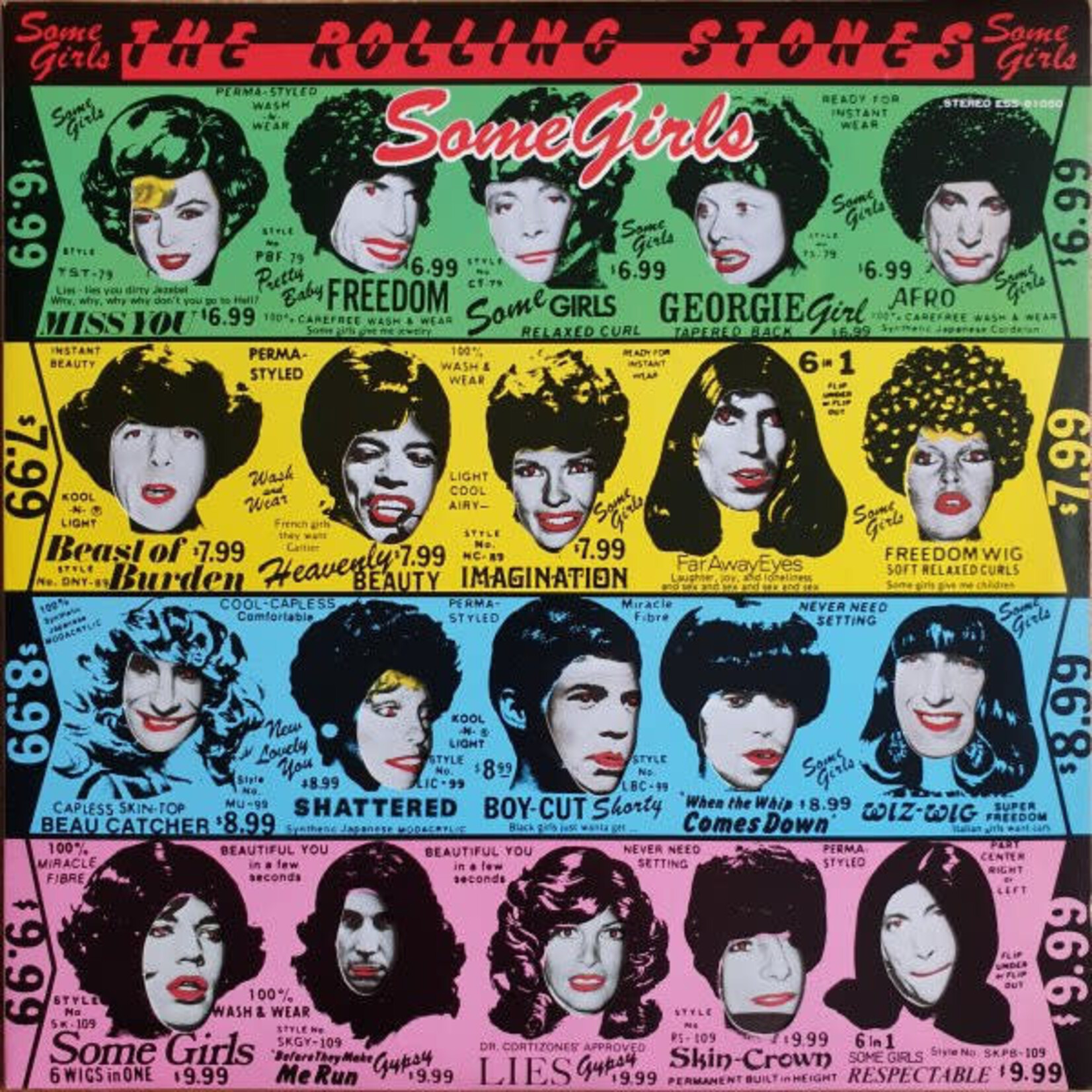 [Japanese Vintage] Rolling Stones: Some Girls (No OBI, W/ Insert) [JAPANESE VINTAGE]