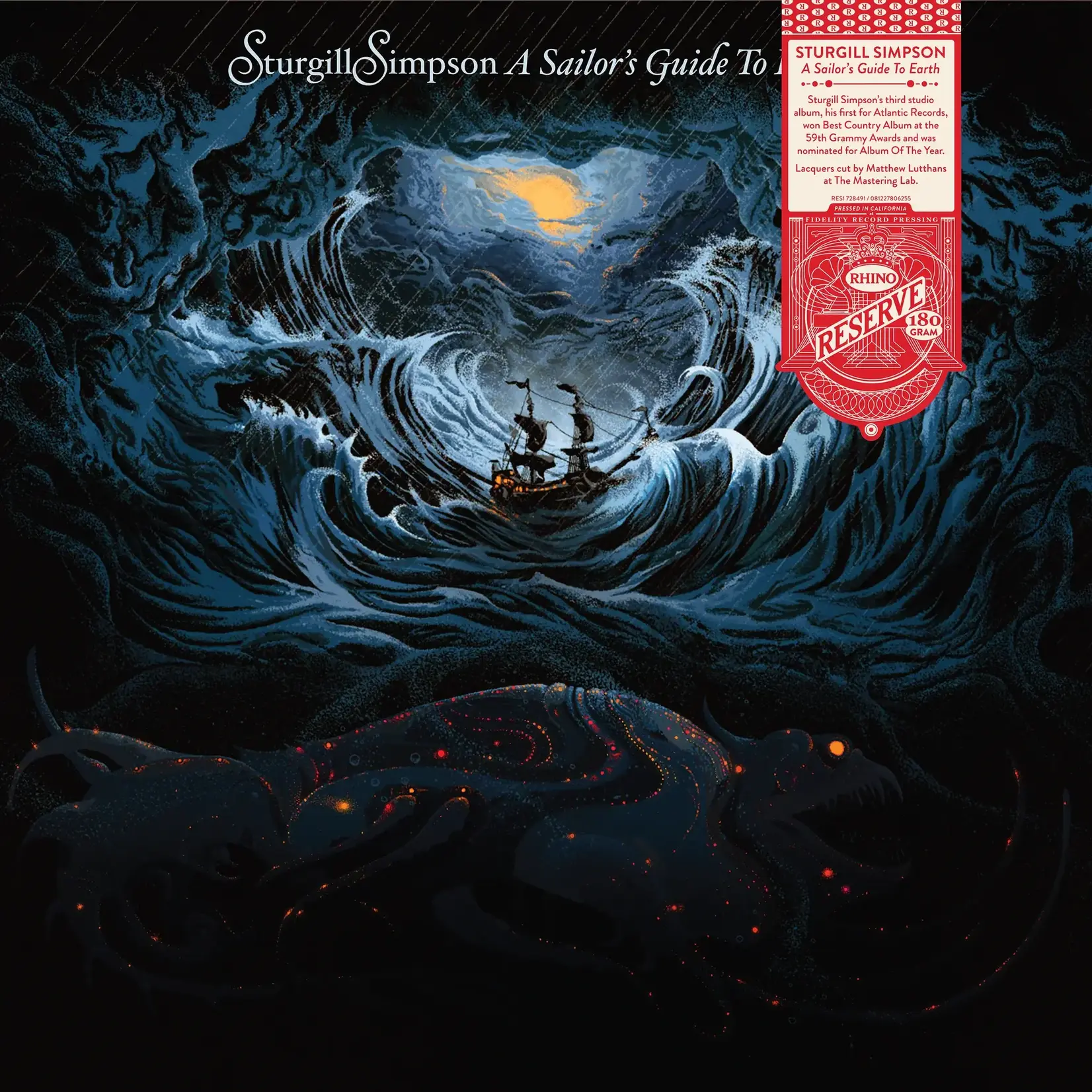 [New Vinyl] Simpson, Sturgill: A Sailor's Guide to Earth (Rhino Reserve Series) (SYEOR26) [RHINO]