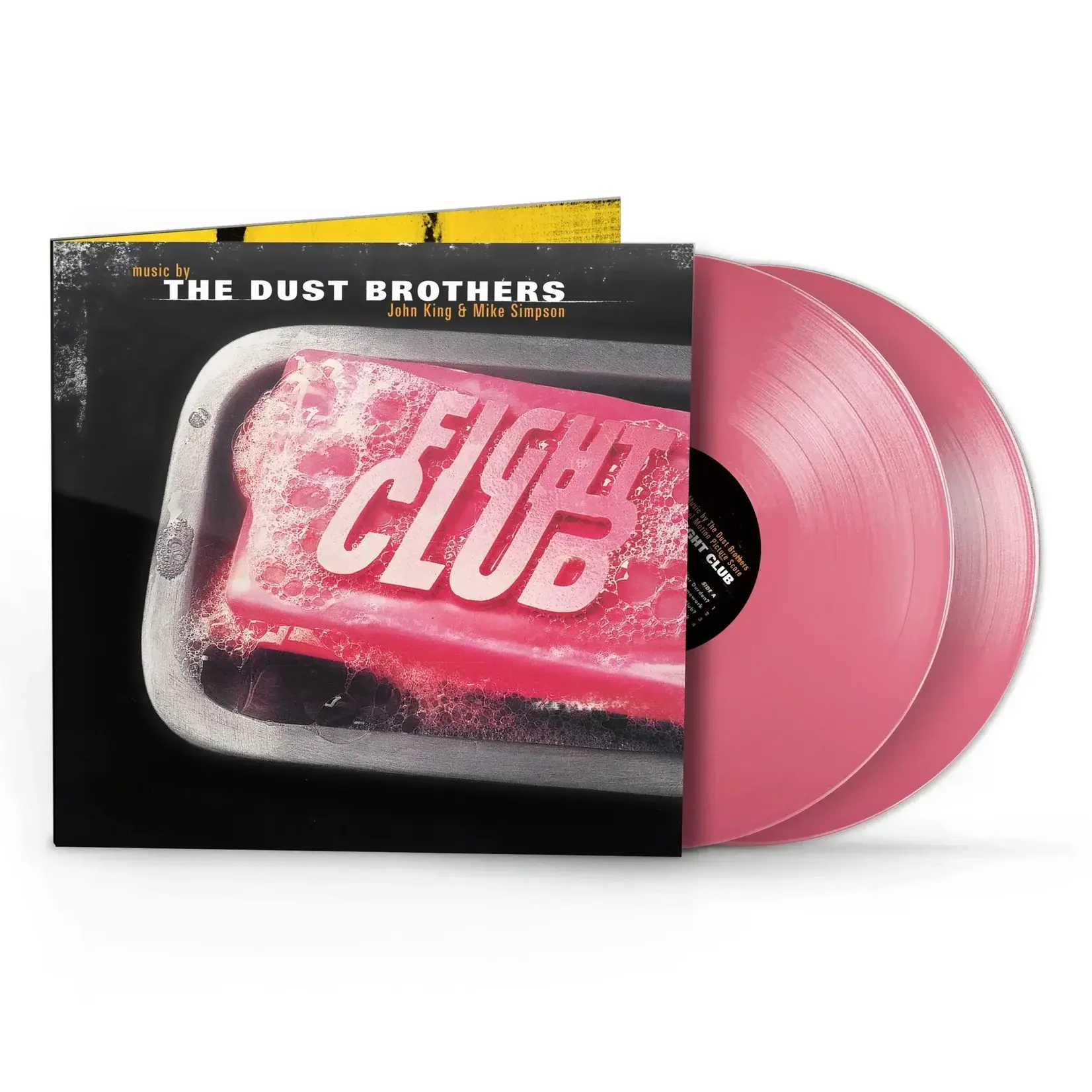 [New Vinyl] soundtrack: Fight Club (2LP-pink vinyl) (Dust Brothers score) (SYEOR26) [RHINO]