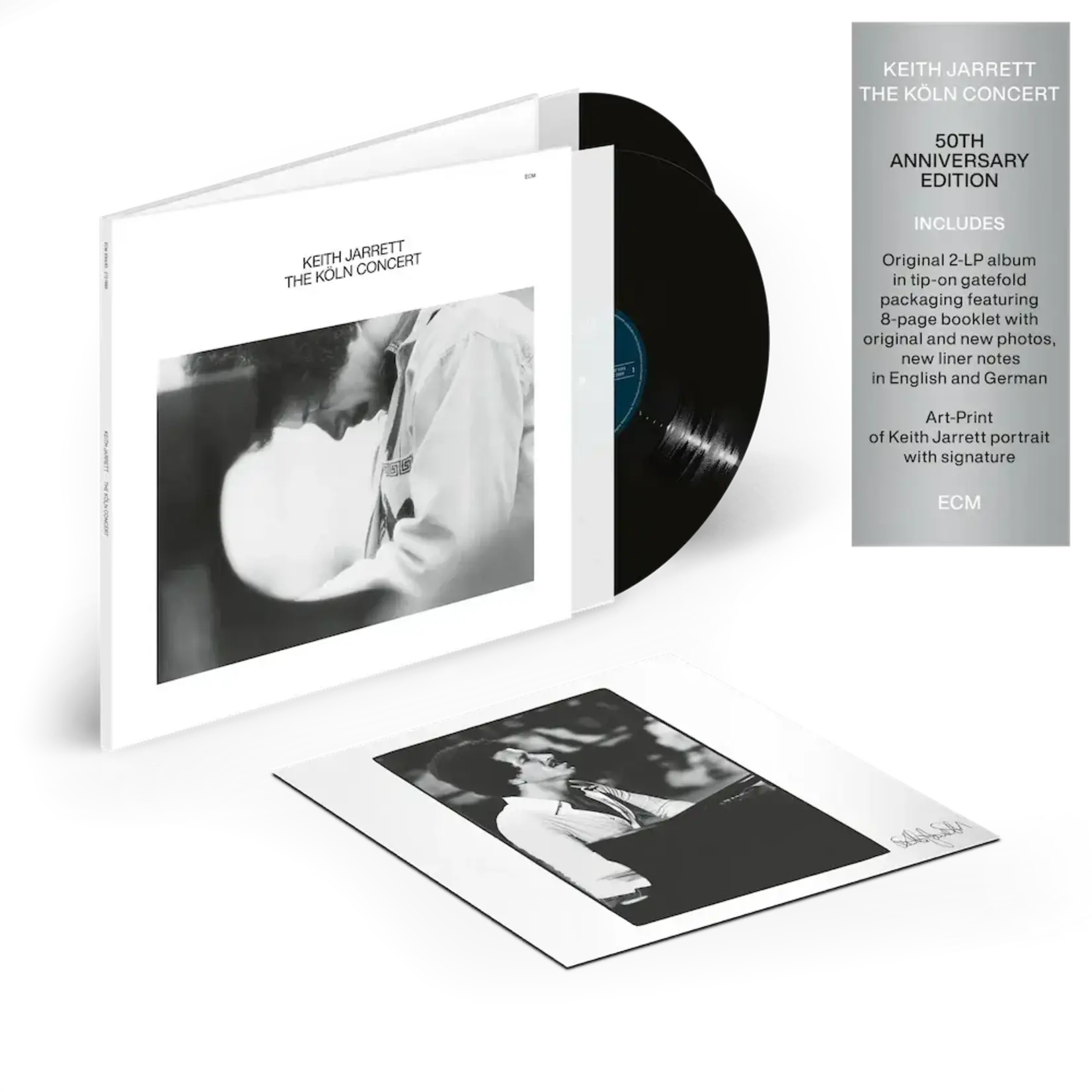 [New Vinyl] Jarrett, Keith: The Köln Concert (50th) (2LP) [ECM RECORDS]