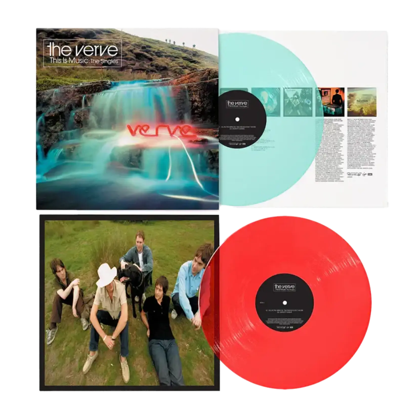 [New Vinyl] Verve: This is Music: The Singles (2LP-coke bottle clear & red vinyl) [USM]